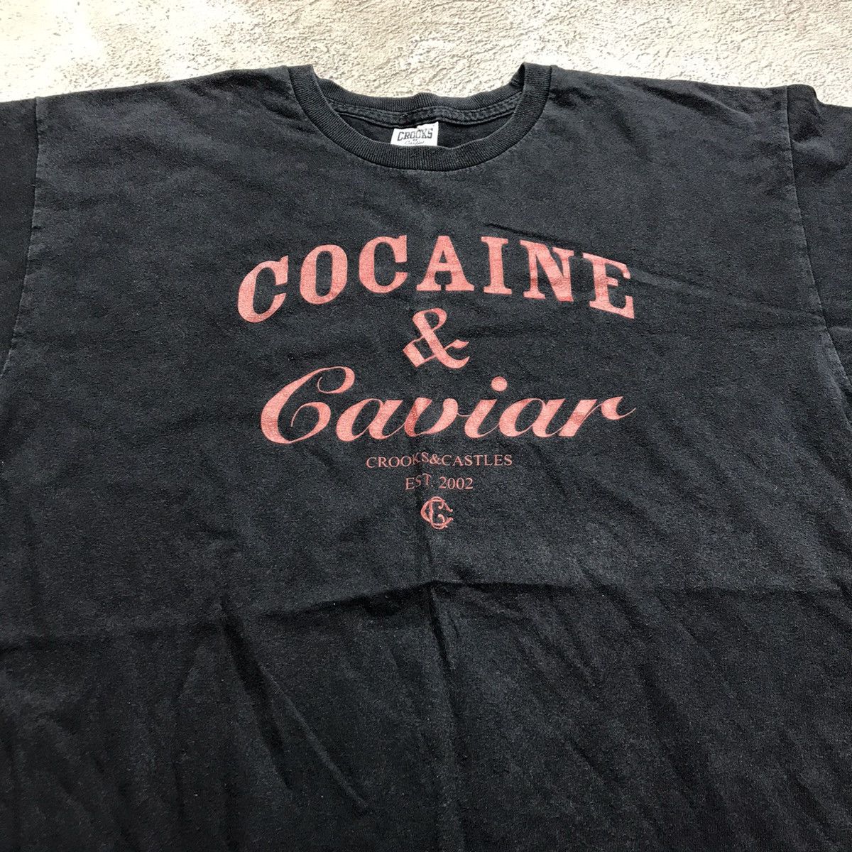 Vintage Vintage 90s Sun Faded Graphic Tee Cocaine Caviar Swag Boxy L Size US L / EU 52-54 / 3 - 2 Thumbnail
