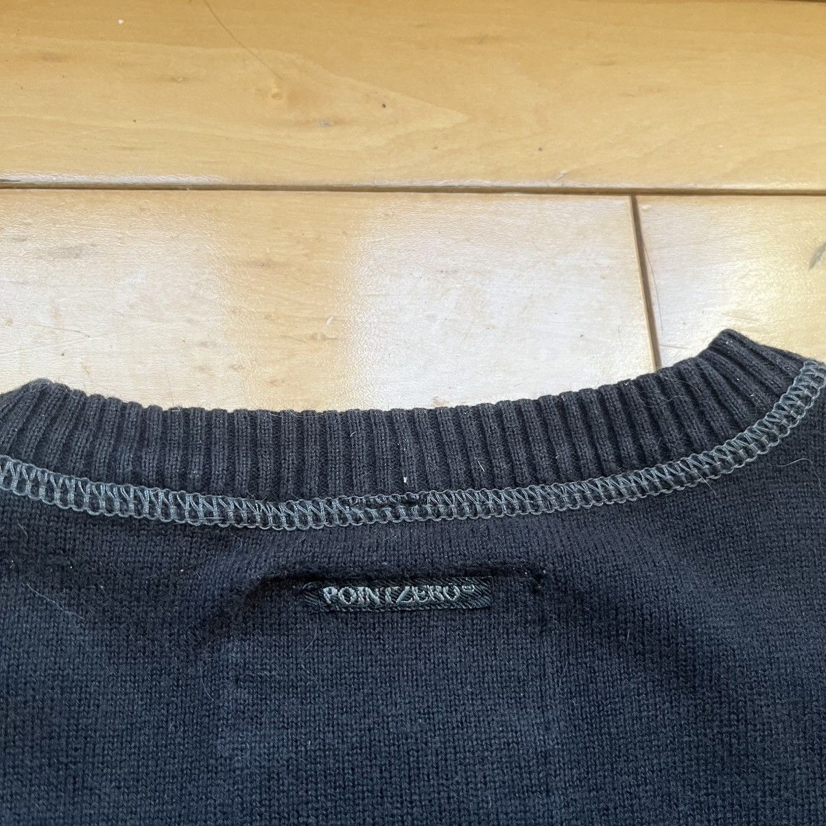 Vintage Black and Red Vintage Point Zero sweater vest Size US S / EU 44-46 / 1 - 5 Thumbnail
