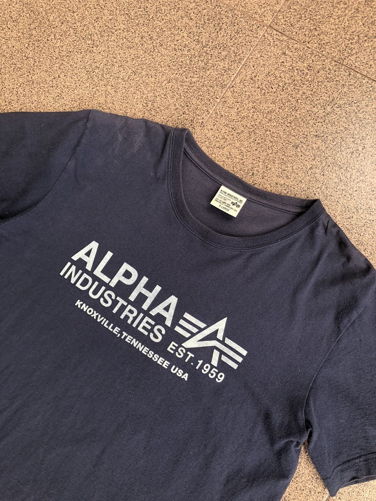 Alpha Industries Alpha Industries Tee Size US L / EU 52-54 / 3 - 3 Thumbnail