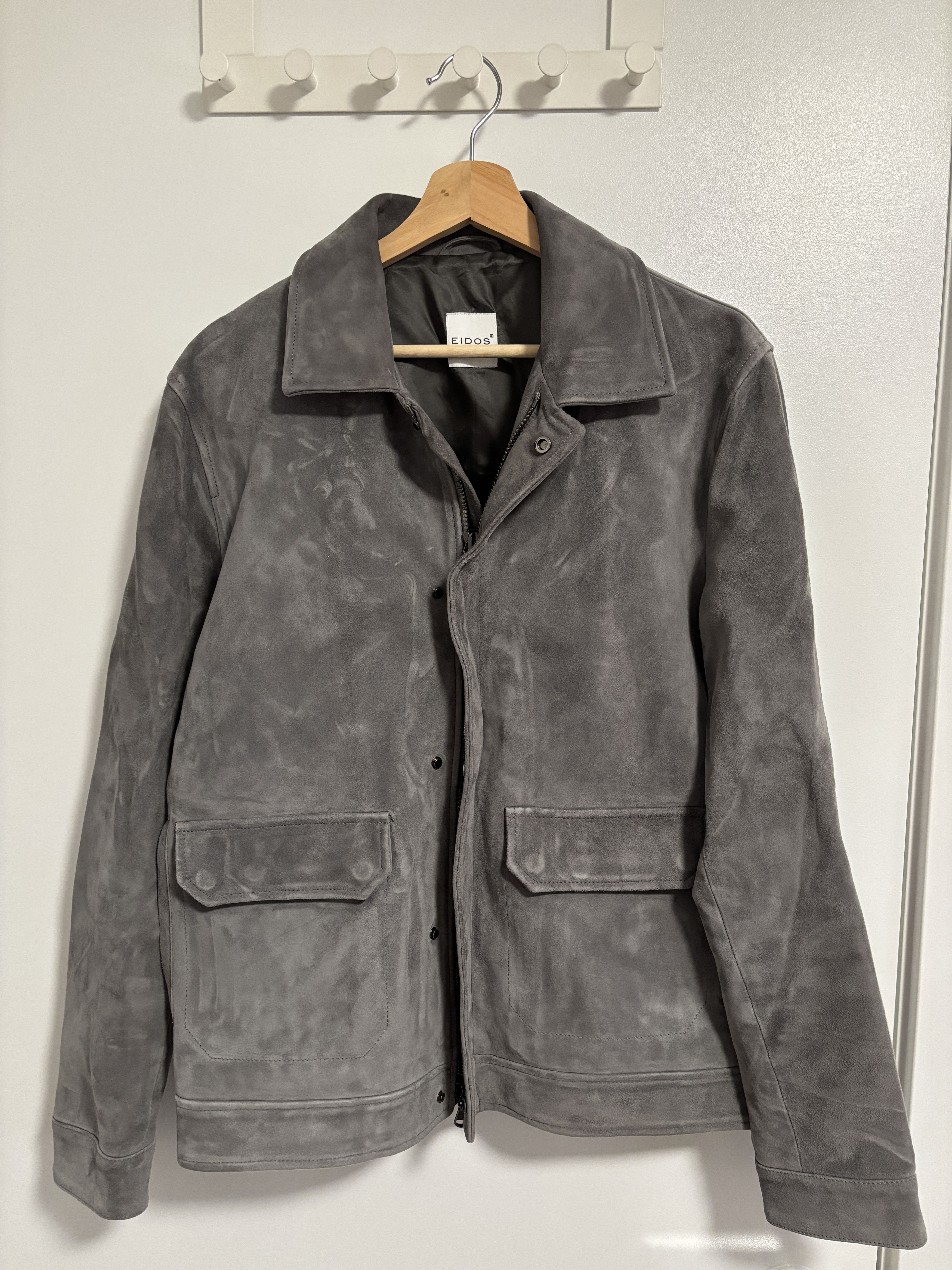 Eidos Napoli Suede Jacket Size US M / EU 48-50 / 2 - 1 Thumbnail