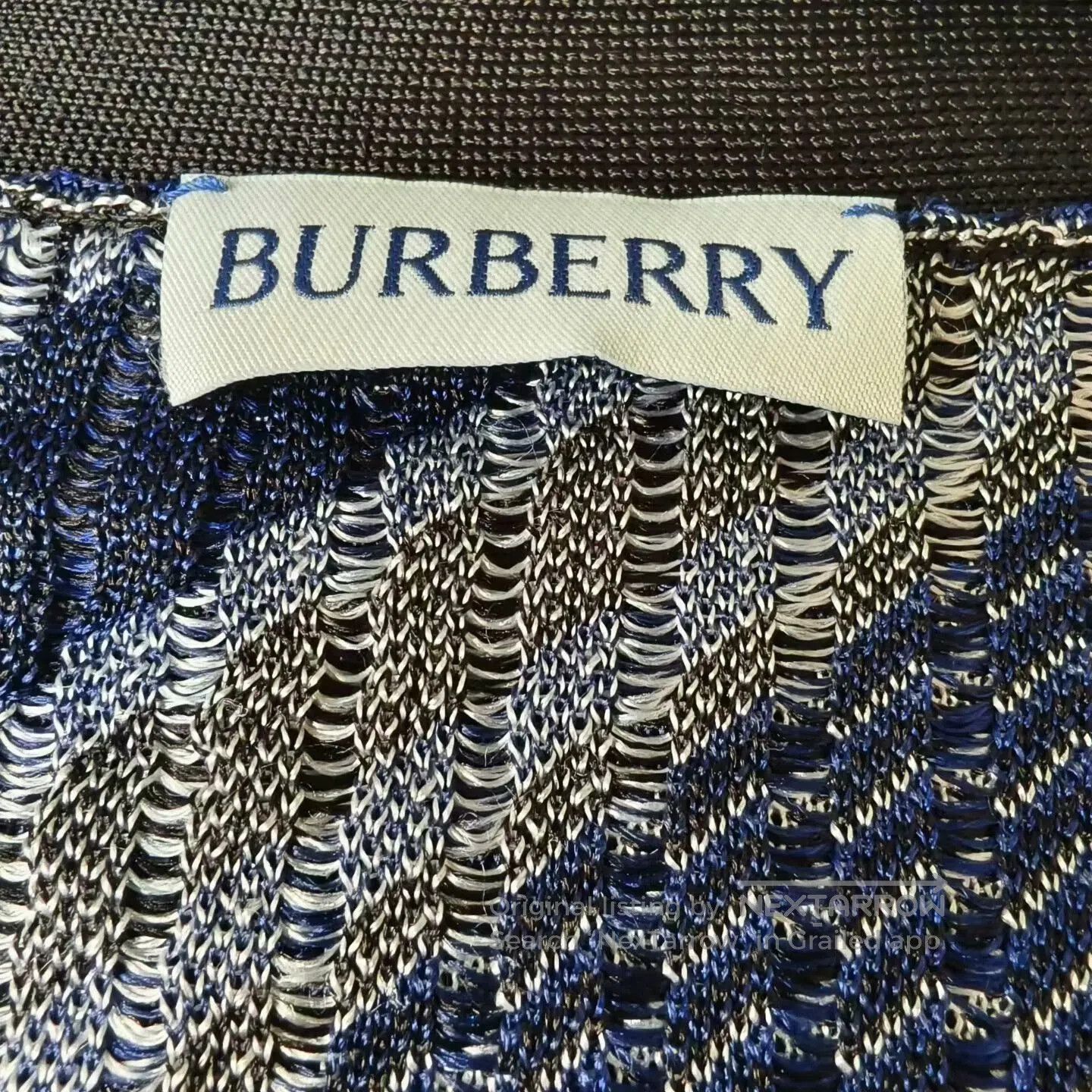 Burberry burberry color block long sleeve v-neck top. Size M / US 6-8 / IT 42-44 - 3 Thumbnail