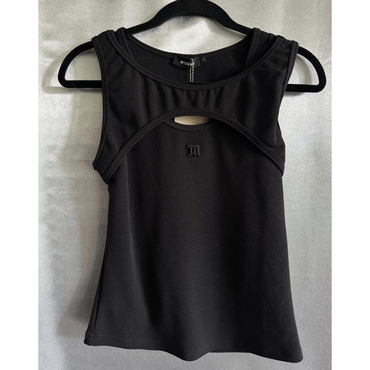 Misbhv MISBHV Black Layered Tank Top Size US M / EU 48-50 / 2 - 4 Thumbnail