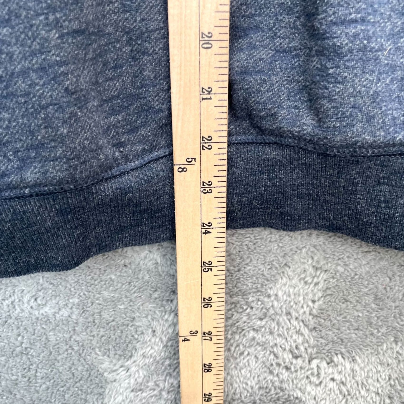 Vintage O'Neal Hoodie Men Medium Gray Blue Cotton Sherpa Lined Pockets Full Zip Insulated Size US M / EU 48-50 / 2 - 7 Thumbnail