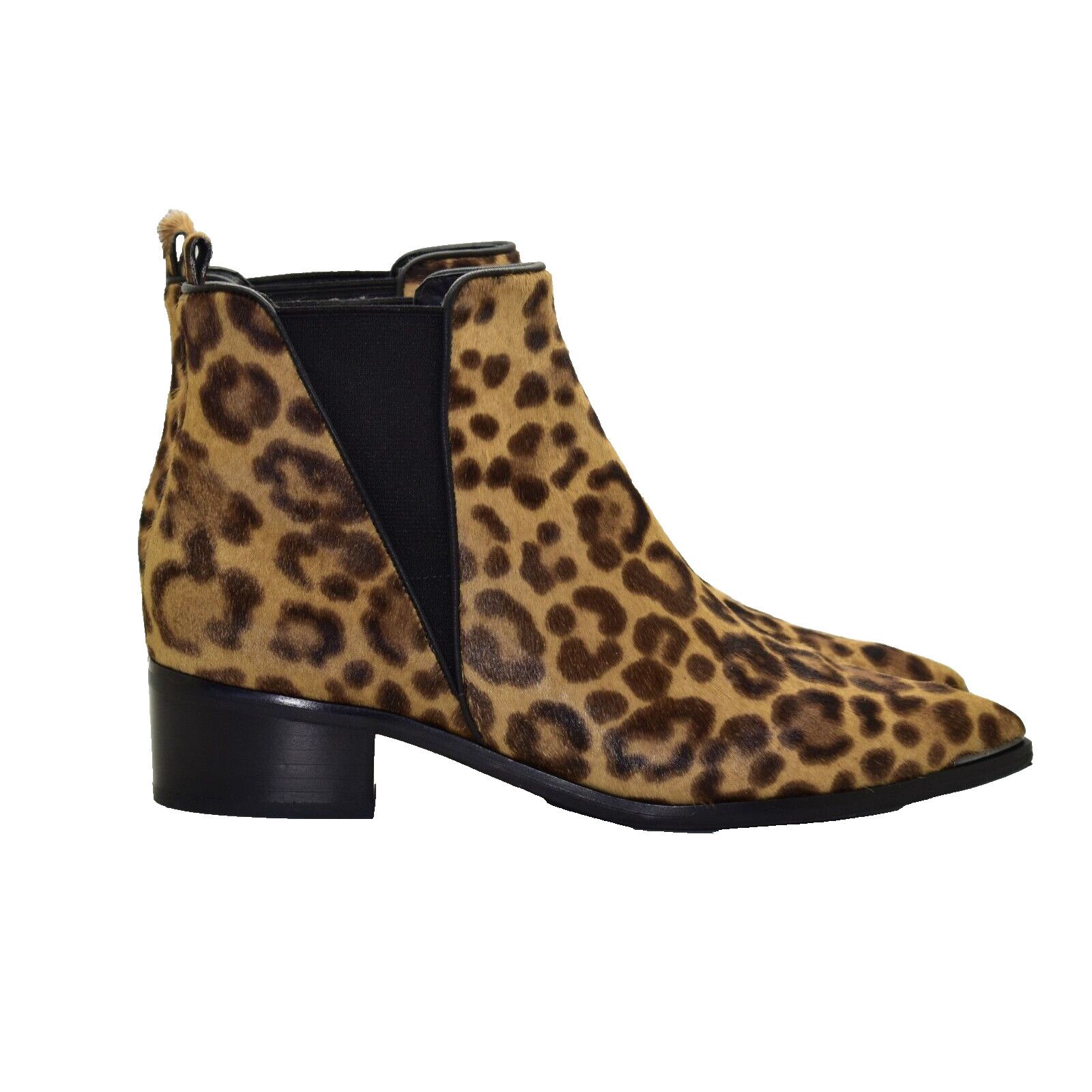 Marc Fisher NEW MARC FISHER Yalely Calf Hair Leopard Ankle Boots Sz 8.5M Size US 8.5 / IT 38.5 - 2 Thumbnail