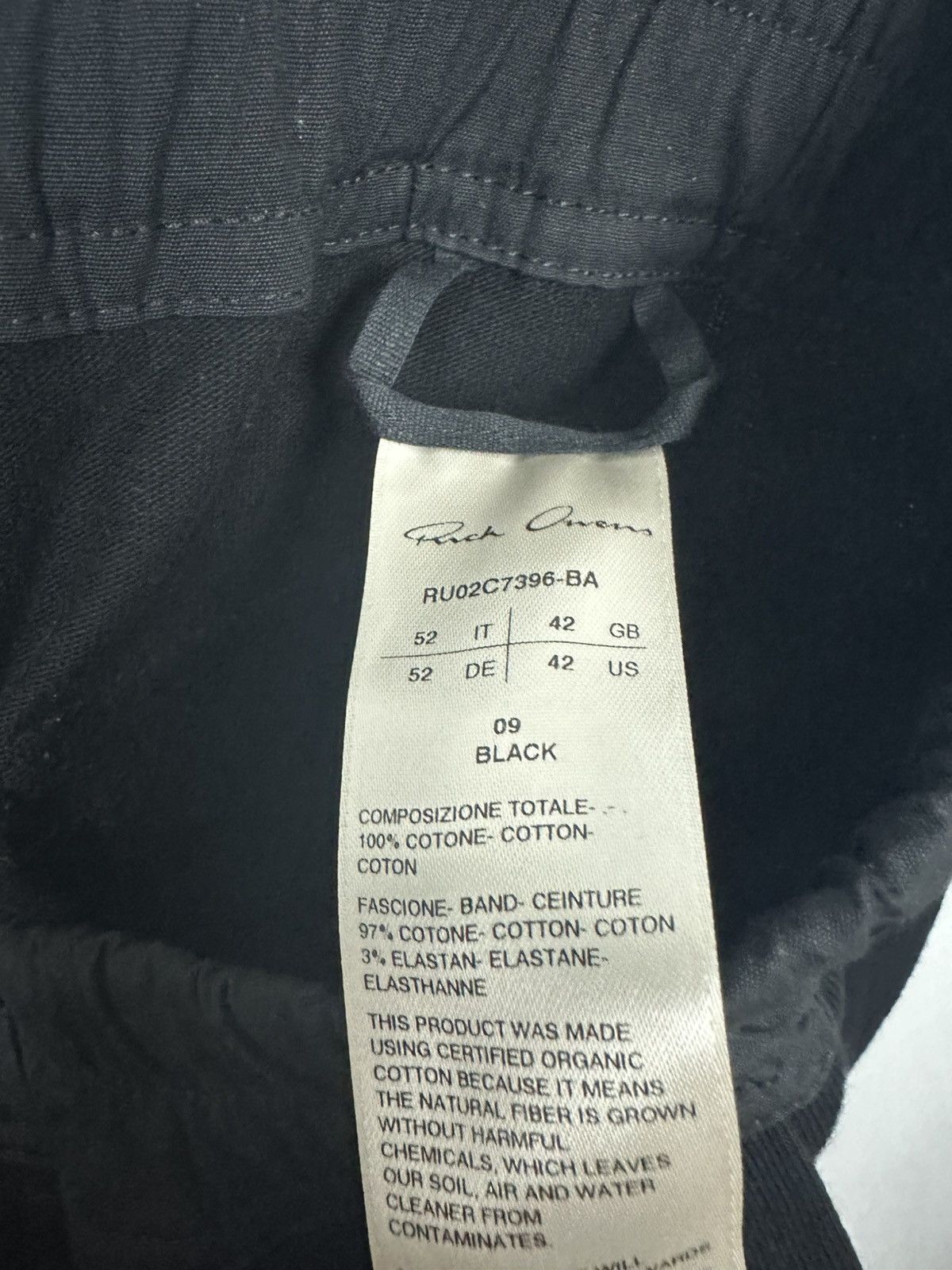 Rick Owens FW23 ‘LUXOR’ Mastodon Cargojoggers Size US 36 / EU 52 - 7 Thumbnail
