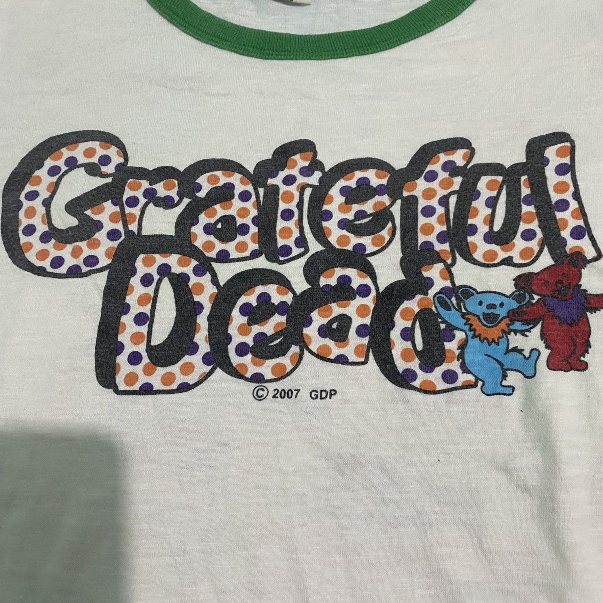 Grateful Dead Vintage Alloverprint Grateful Dead Band 2007 Ringertee Size US S / EU 44-46 / 1 - 3 Thumbnail