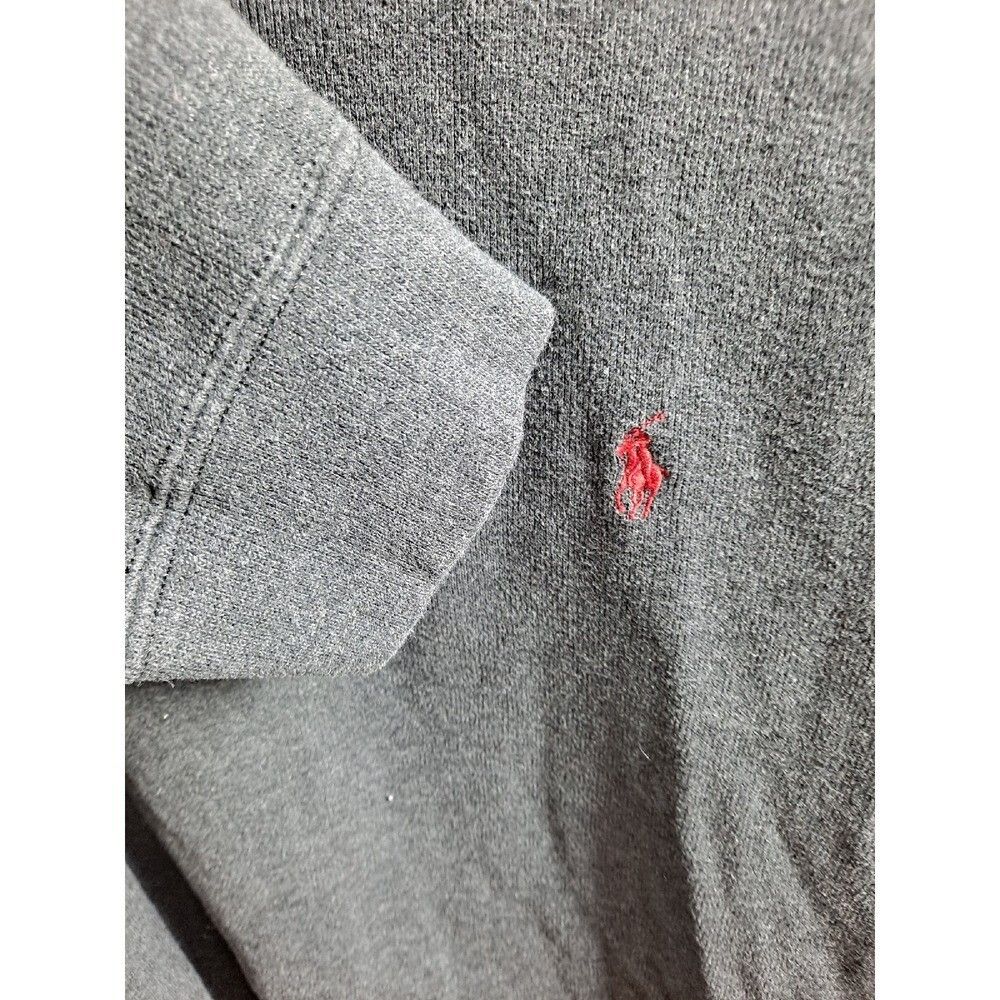 Polo Ralph Lauren Polo Ralph Lauren 1/4 Zip Pullover Sweater Red Pony Logo XL Size US XL / EU 56 / 4 - 5 Thumbnail
