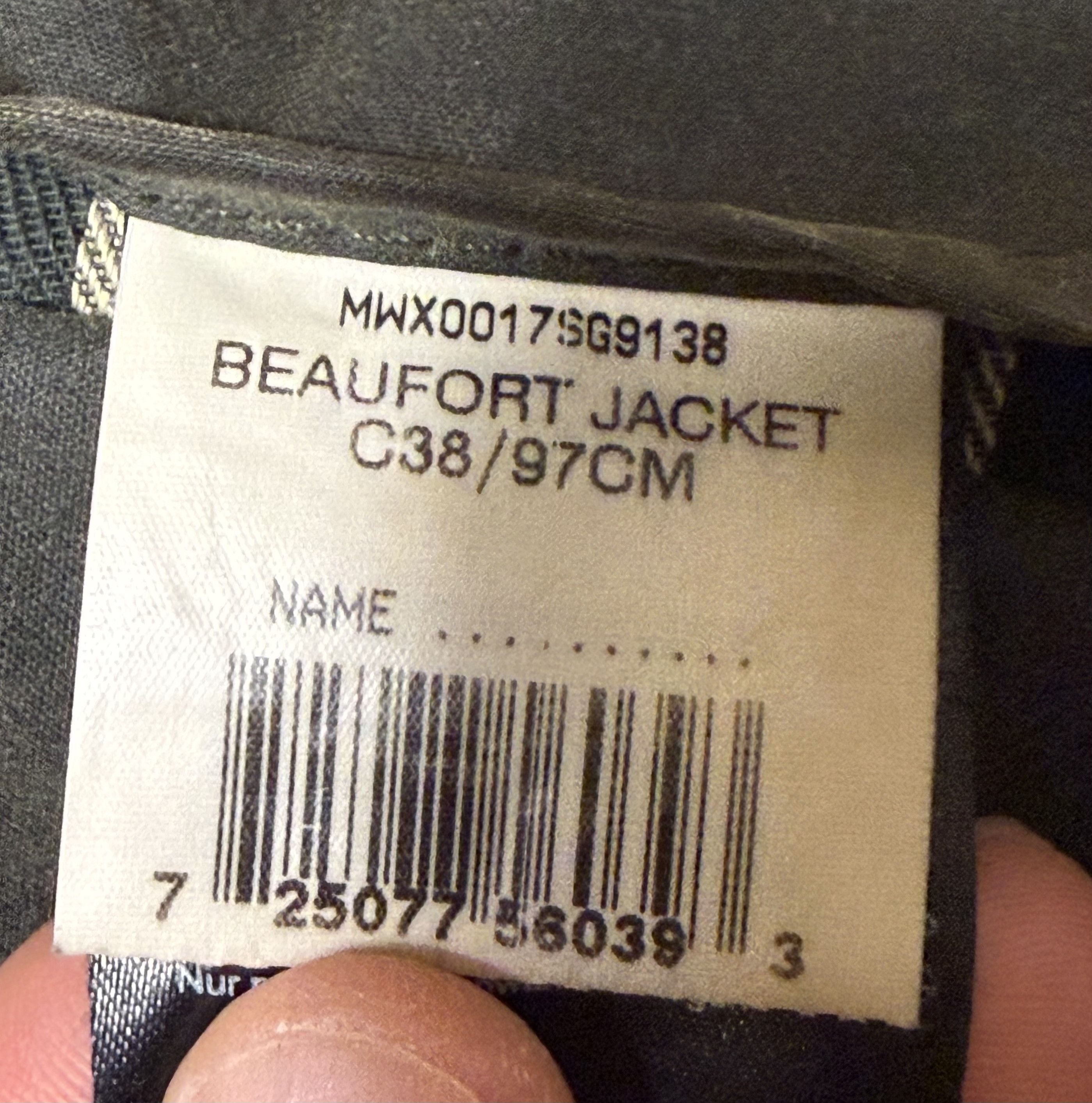 Barbour Barbour Beaufort Wax Jacket Sage C38 + Hood, Wax & Pins Size US M / EU 48-50 / 2 - 9 Thumbnail