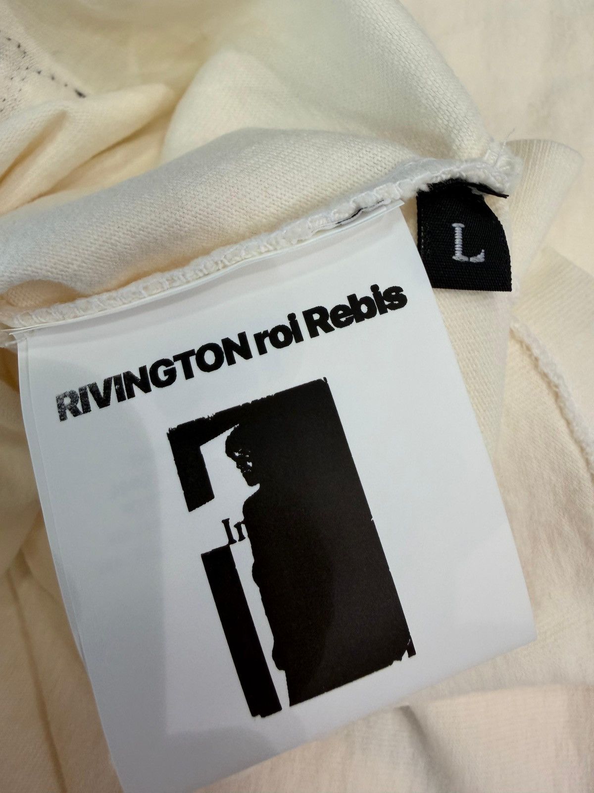 RRR-123 RIVINGTON ROI REBIS - Isness CVA LS Tee Max White Size US L / EU 52-54 / 3 - 3 Thumbnail
