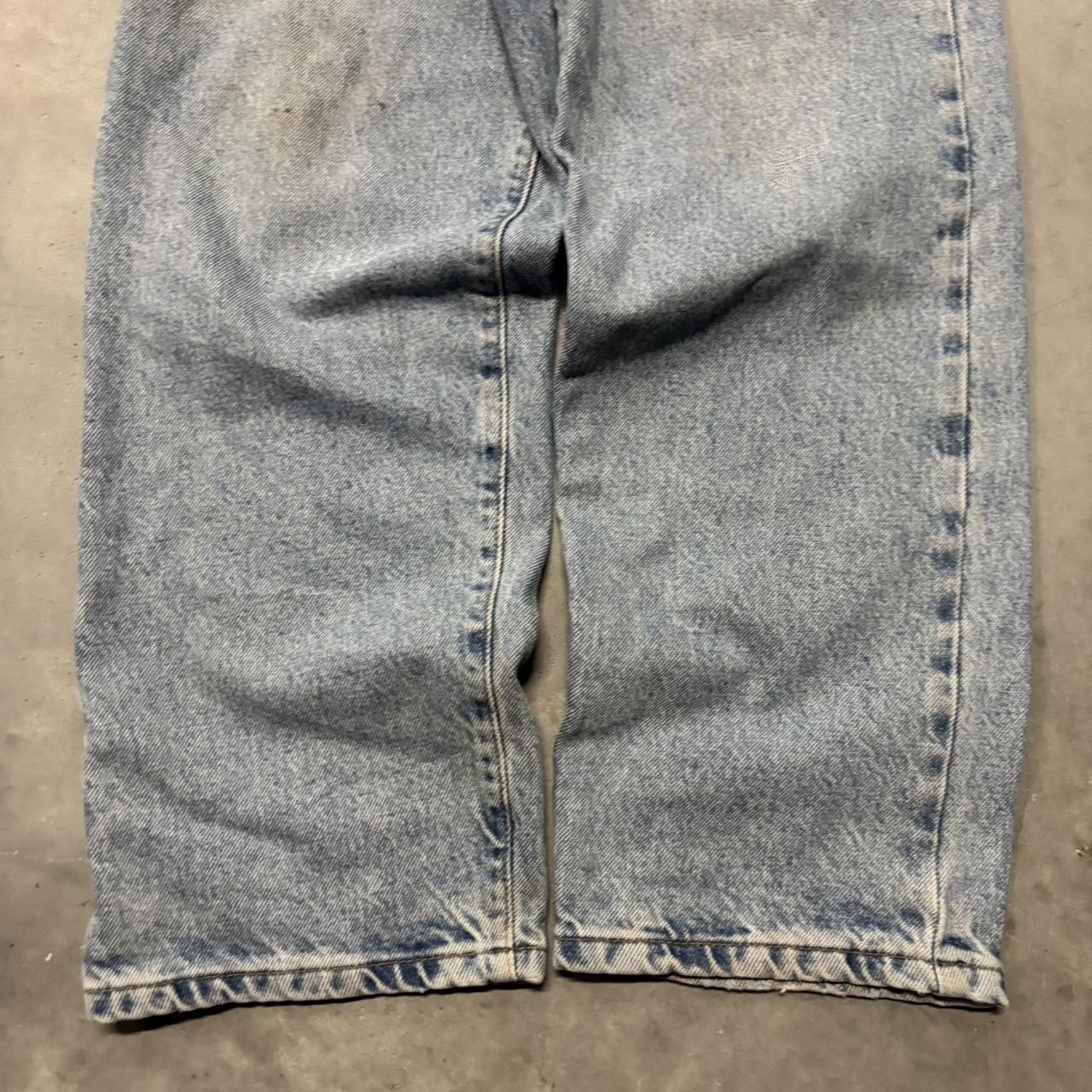 Japanese Brand × Vintage Crazy Vintage Y2K/2000s Light Wash Essential Denim Jeans! Size US 28 / EU 44 - 6 Thumbnail