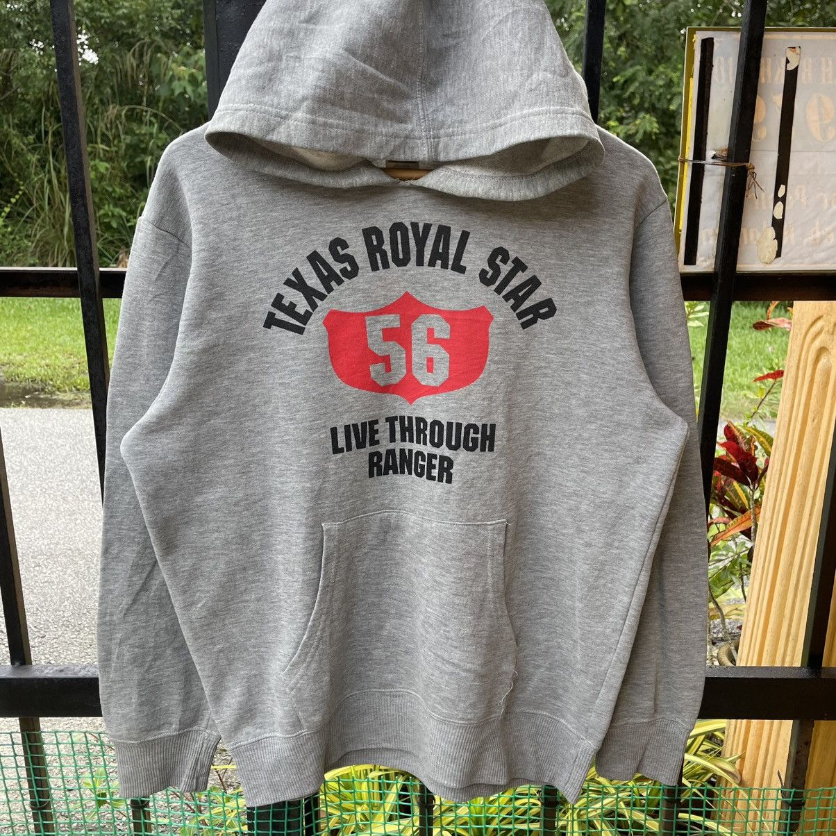 Vintage 🔥Vintage Texas Royal State Big Logo Pullover Hoodie Size US M / EU 48-50 / 2 - 5 Thumbnail