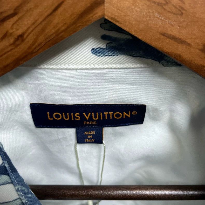 Louis Vuitton Louis Vuitton Full print seaweed shirt jacket 2504-Nextarro Size US S / EU 44-46 / 1 - 3 Thumbnail