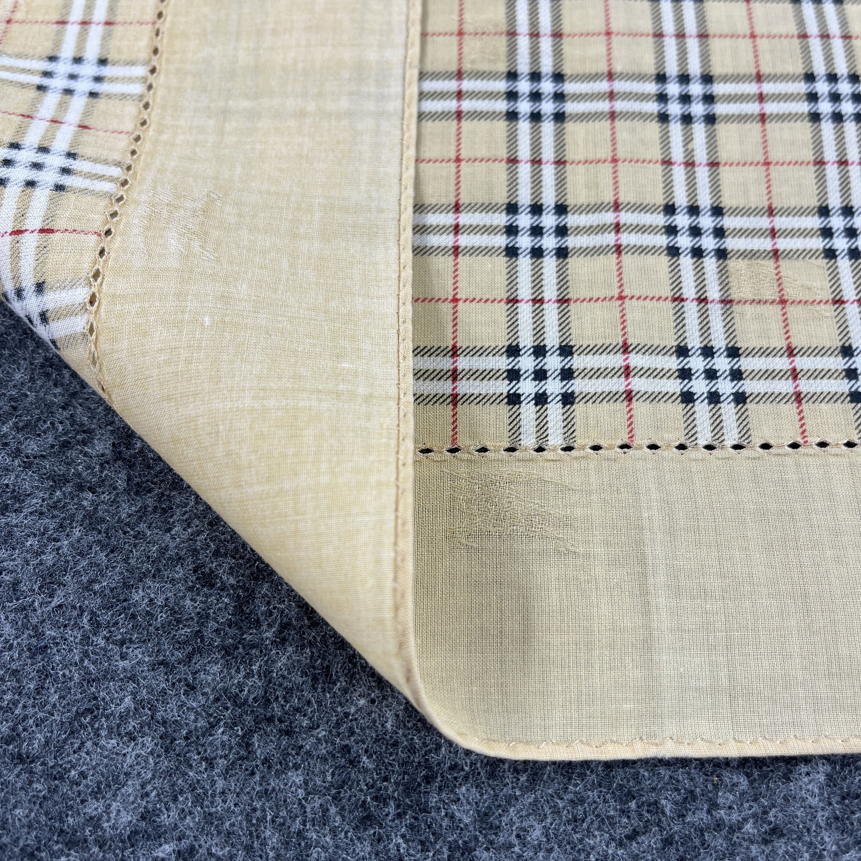 Burberry × Vintage Vintage Burberrys Handkerchief / Bandana / Neckerchief B184 Size ONE SIZE - 10 Thumbnail