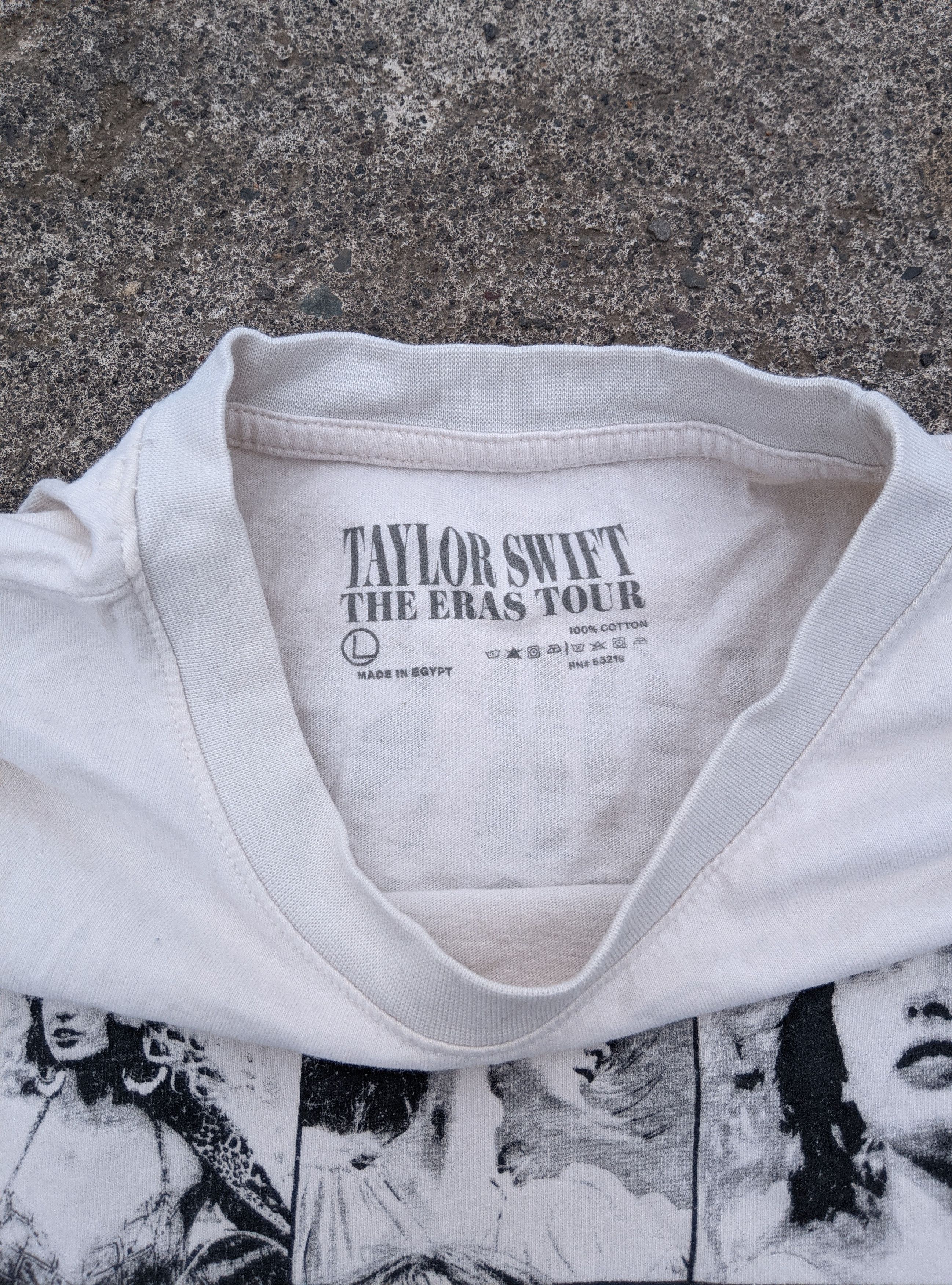 Vintage Rare Taylor Swift the eras tour tshirt Size US L / EU 52-54 / 3 - 3 Thumbnail