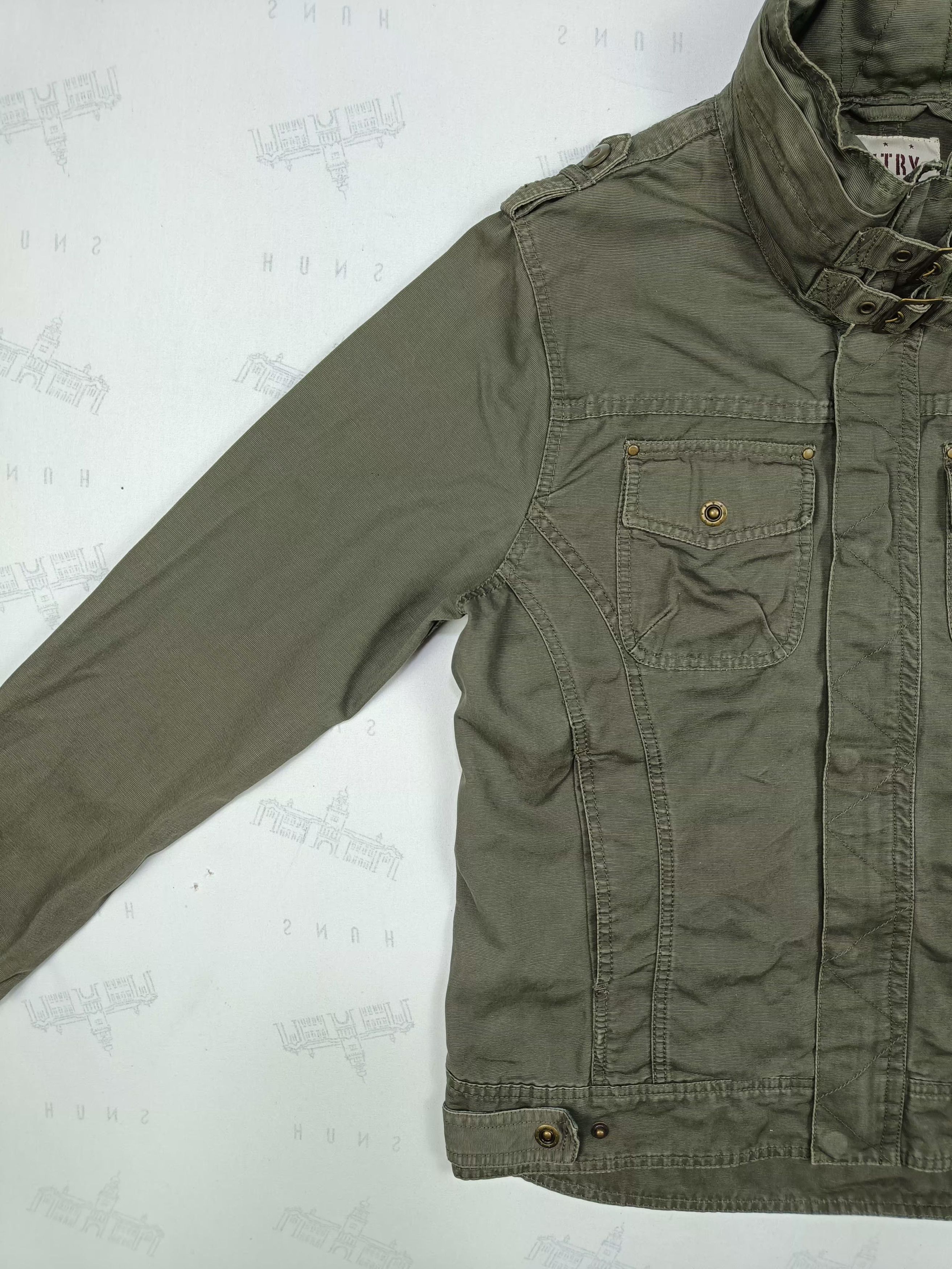 Japanese Brand ENTRY Military Utility Jacket Size US L / EU 52-54 / 3 - 4 Thumbnail