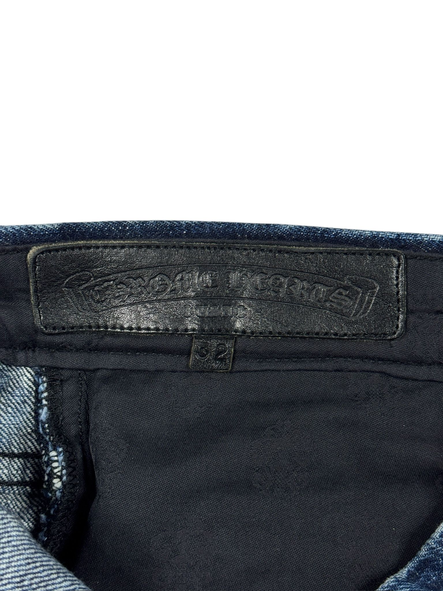 Chrome Hearts Chrome Hearts Loose Ends Denim Cross Patch Jeans Size US 32 / EU 48 - 5 Thumbnail