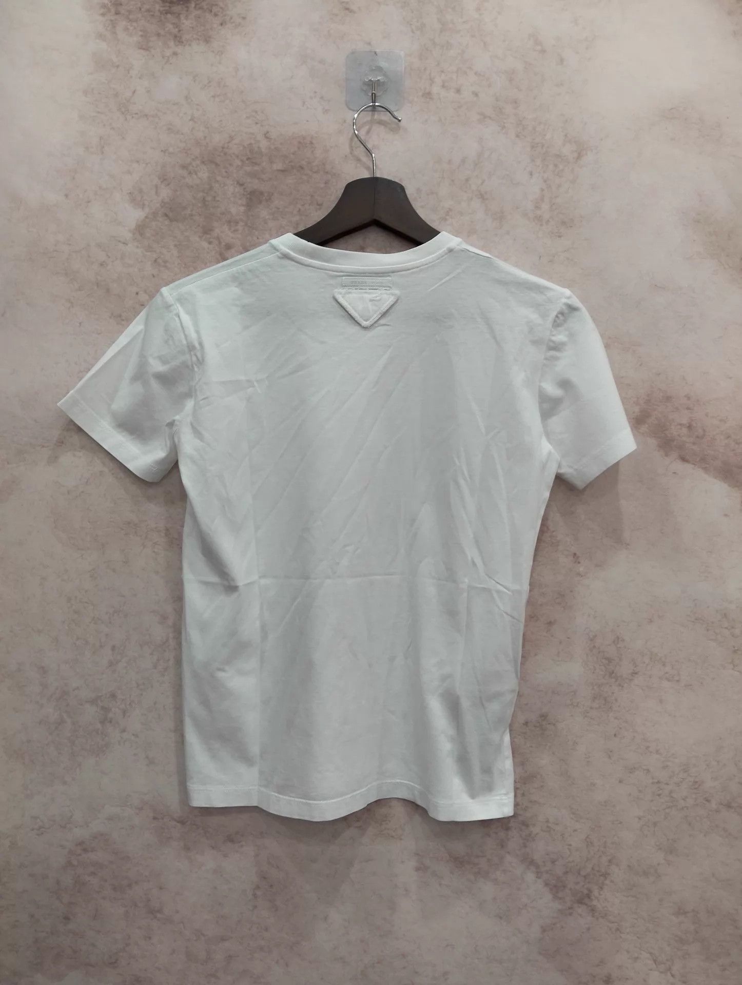 Prada PRADA Women's Solid Short Sleeve Tee S Size S / US 4 / IT 40 - 2 Thumbnail