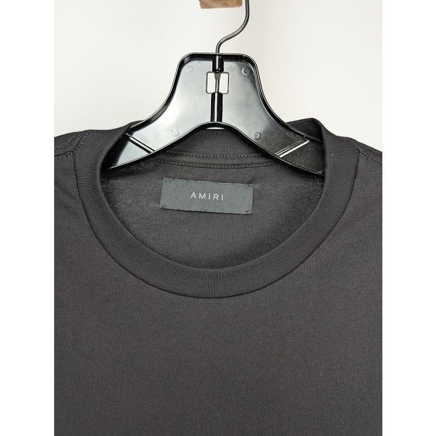 Amiri o1rshd1 Core Logo Tee T-Shirt in Black Size US L / EU 52-54 / 3 - 2 Thumbnail