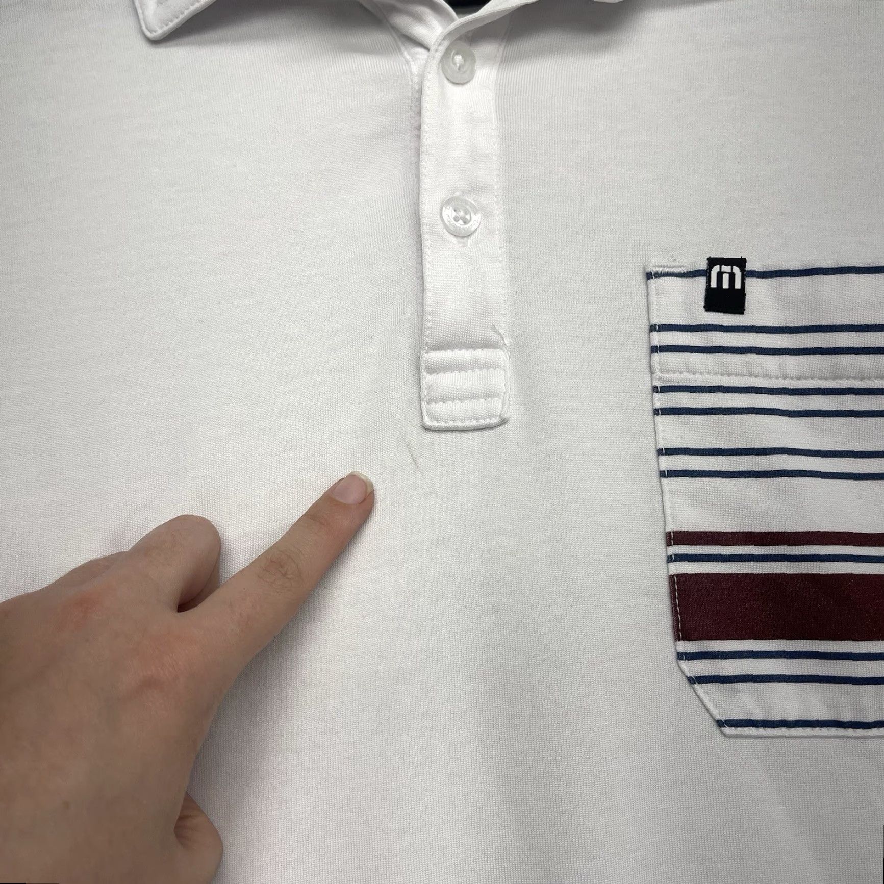 TravisMathew Travis Mathew Polo Shirt Mens Medium Golfing Short Sleeve Sports Performance Size US M / EU 48-50 / 2 - 4 Thumbnail