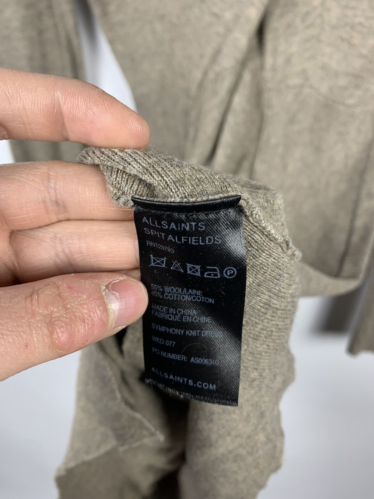 Allsaints Allsaints Symphony Knit Dress Women’s Size 8 Wool Cotton Size M / US 6-8 / IT 42-44 - 13 Thumbnail