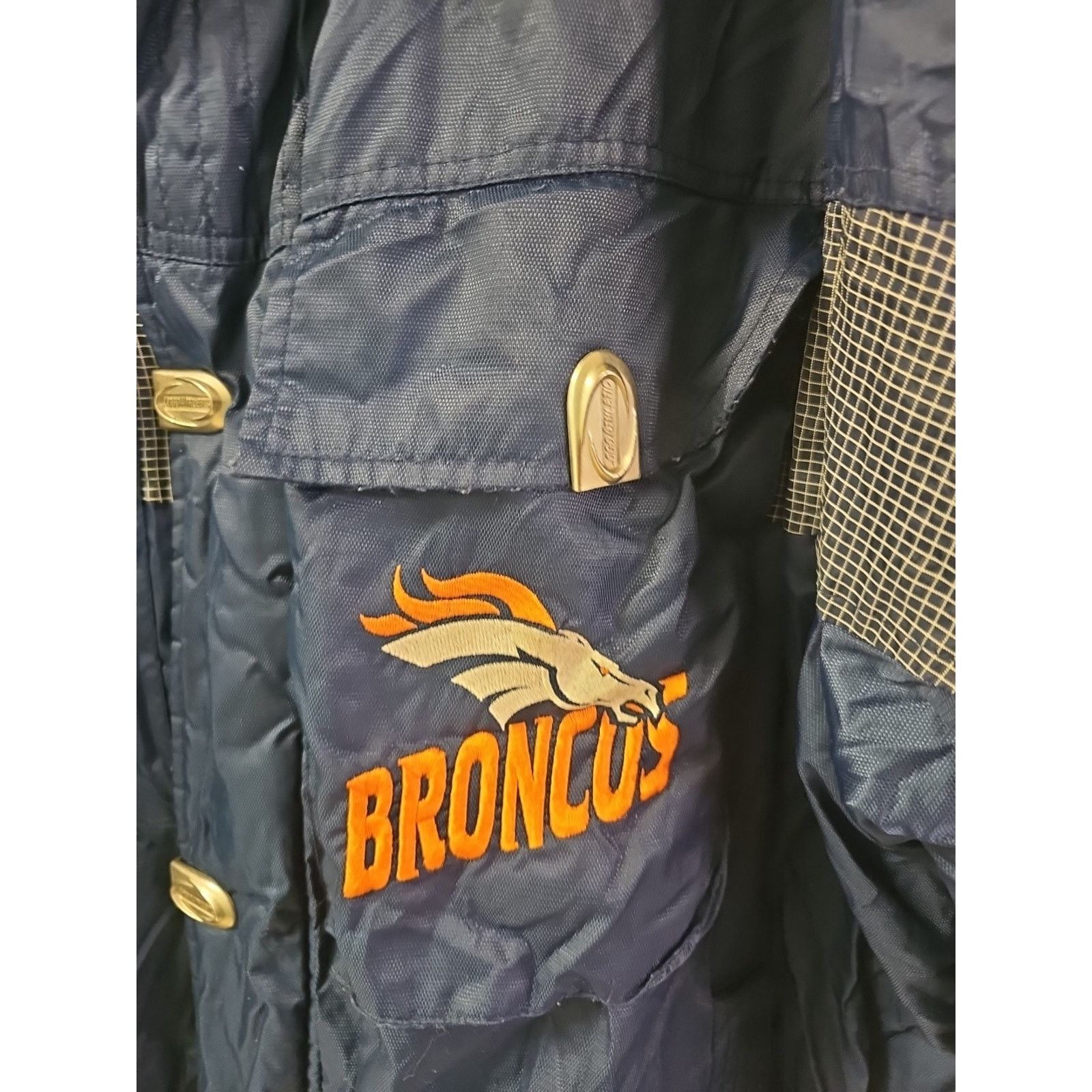 Pro Line Denver Broncos Jacket Mens XL Pro Line Logo Athletic Puffer Size US XL / EU 56 / 4 - 2 Thumbnail