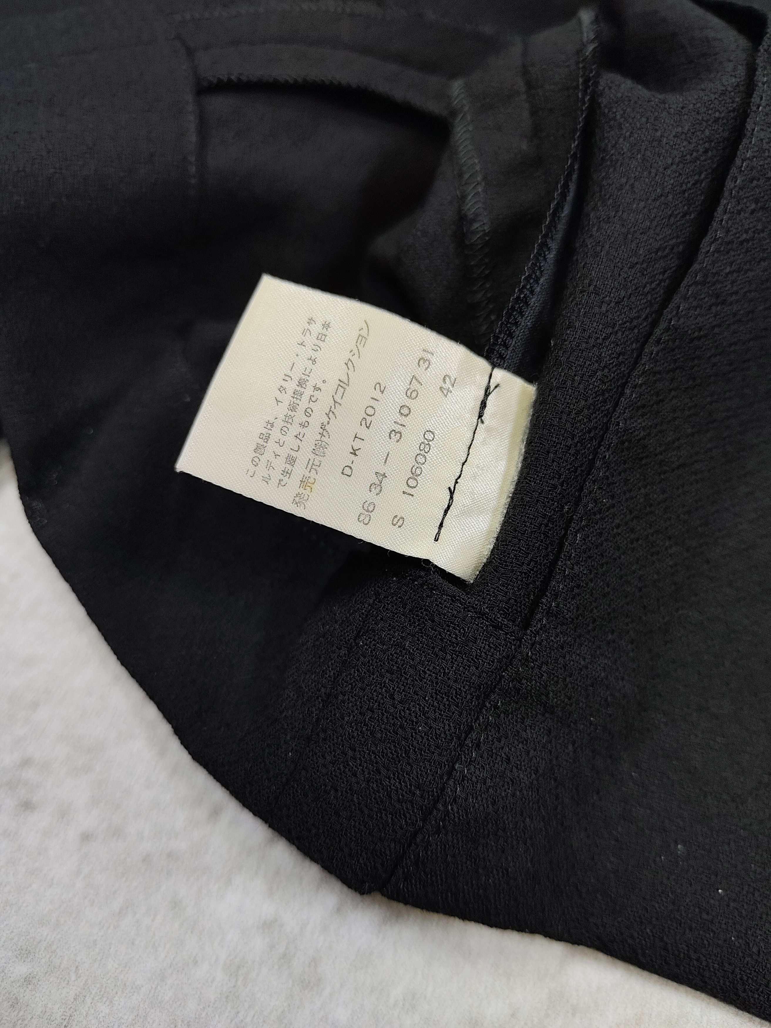 Trussardi 90s Trussardi- Minimalist Tailored Bolero Blazer Jacket Size M / US 6-8 / IT 42-44 - 11 Thumbnail