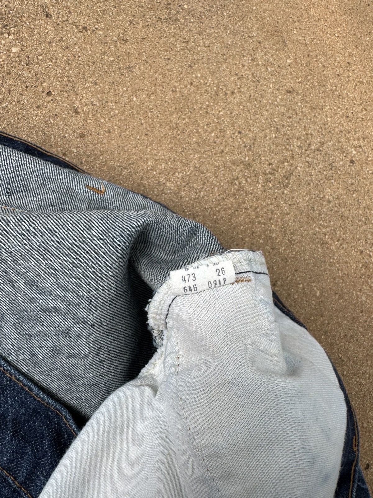 Vintage Vtg 70’s Levi’s 646 Orange Tab Bellbottom Flare Jeans 41x29 Size US 41 - 6 Thumbnail