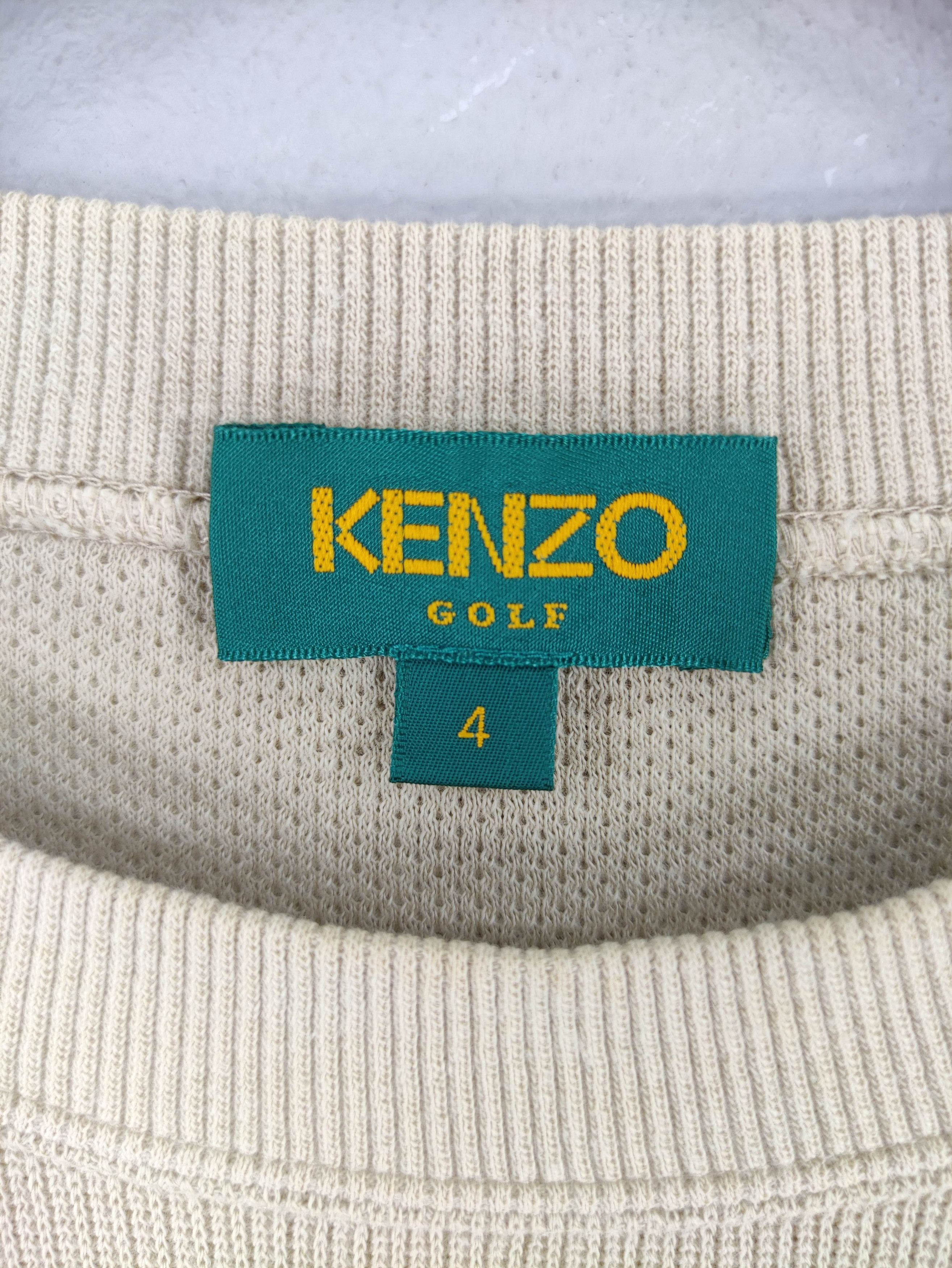 Kenzo Vintage Kenzo Golf Embroidered Logo Swetshirt Jumper Size US L / EU 52-54 / 3 - 4 Thumbnail