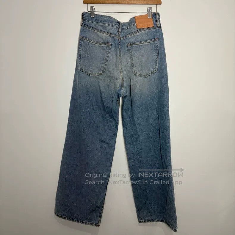 Acne Studios Acne Studios Light Blue Washed Bootcut Jeans Size US 30 / EU 46 - 2 Thumbnail
