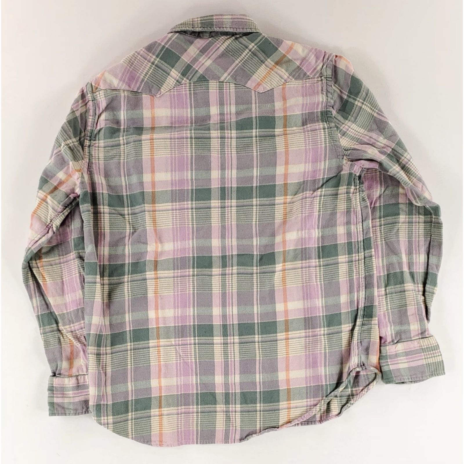 Polo Ralph Lauren Polo Ralph Lauren Shirt Plaid Flannel Pearl Snap Western Mens M Multicolor Relaxed Fit Long Sleeve Mens Size US M / EU 48-50 / 2 - 4 Thumbnail
