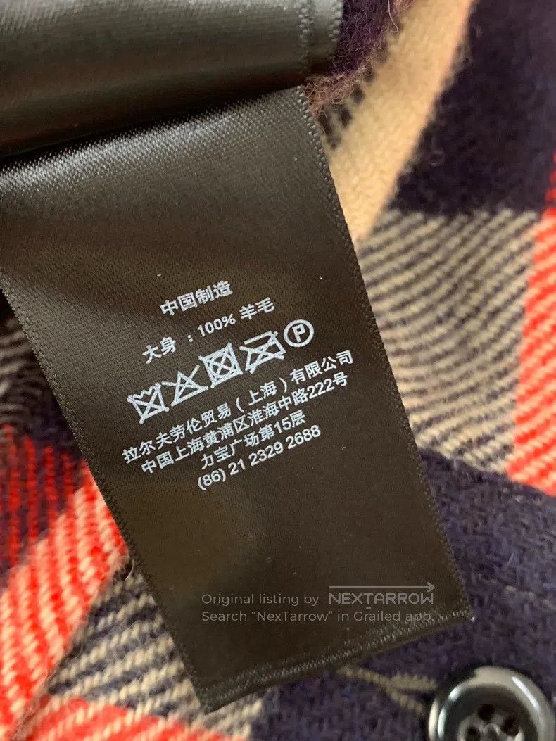 RRL Ralph Lauren RRL Ralph Lauren Pictorial style 100% wool multi bag workw Size US L / EU 52-54 / 3 - 7 Thumbnail