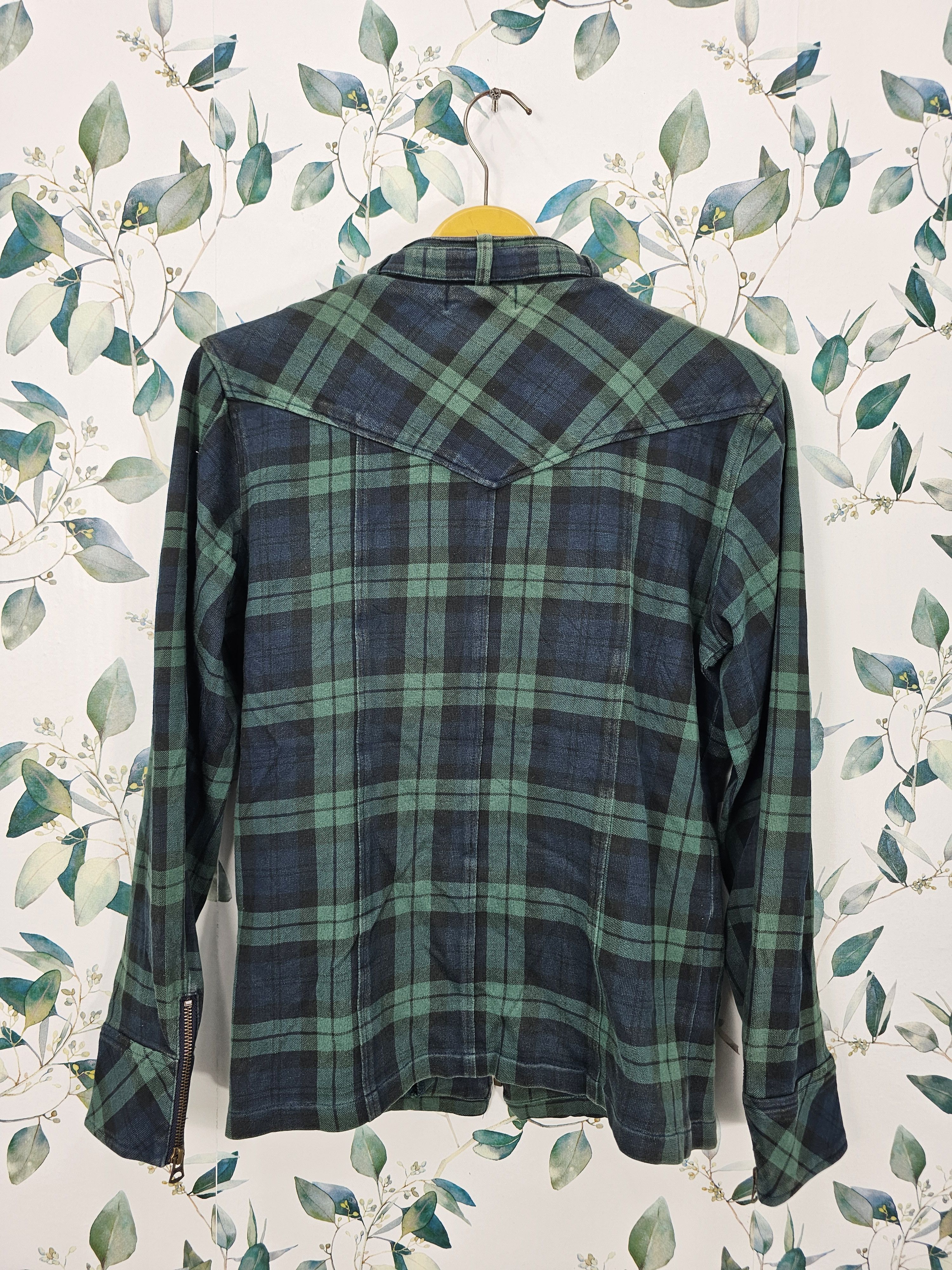 Beams Japan Vintage BEAMS Checked Punk Bondage Motorcycles Jacket J0140 Size US M / EU 48-50 / 2 - 2 Thumbnail