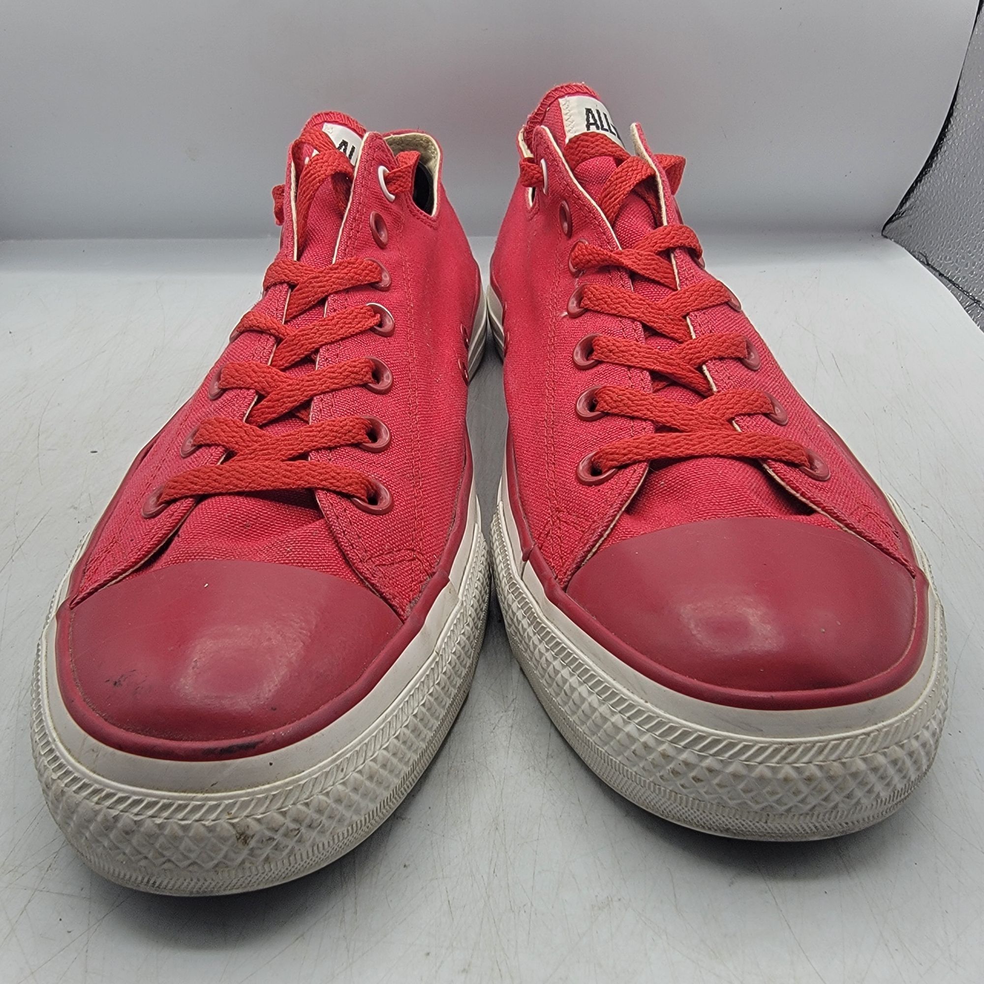 Converse Converse All Star Mens 13 Red Sneaker Shoes Casual Walking O Size US 13 / EU 46 - 2 Thumbnail