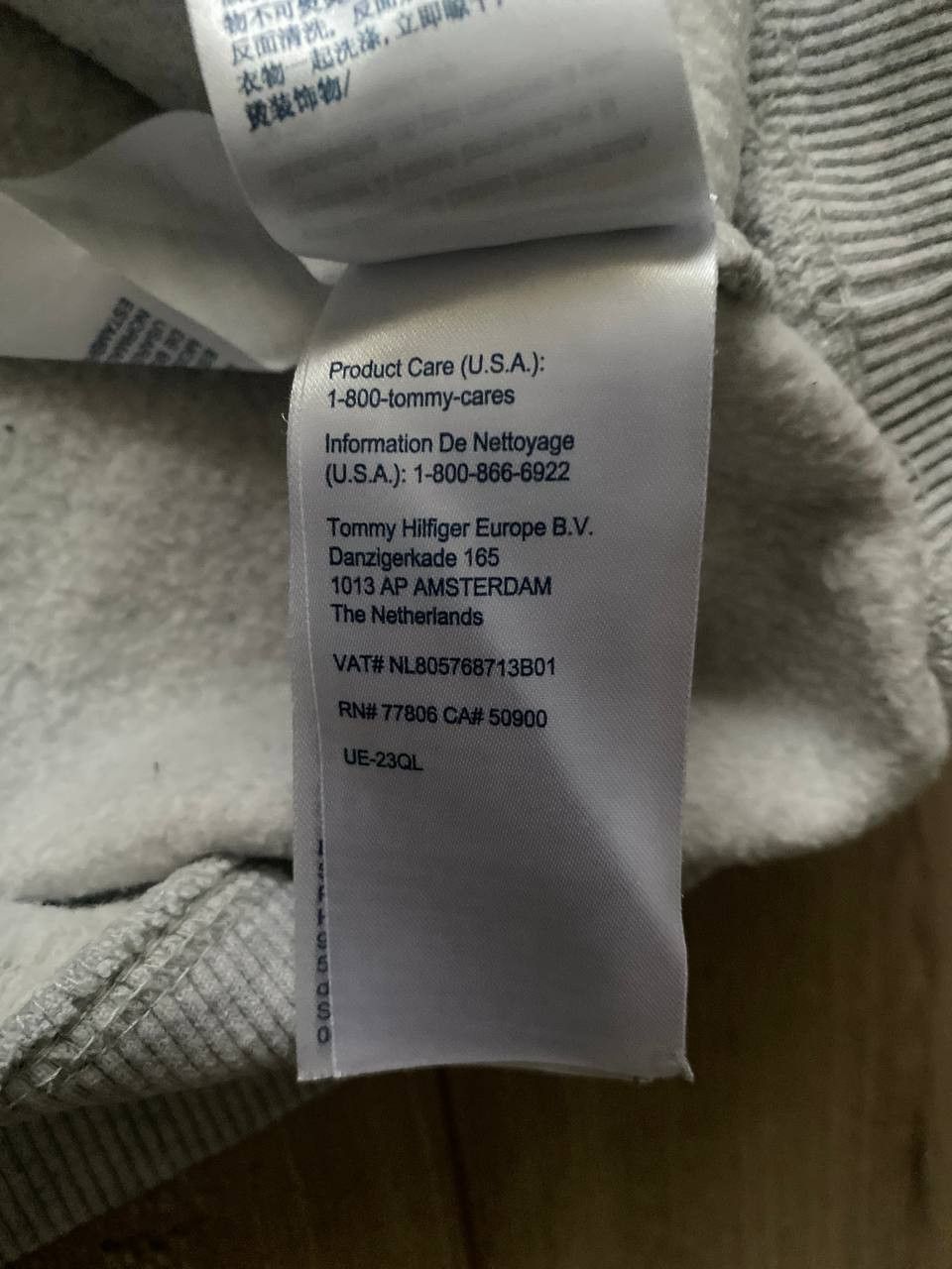 Tommy Hilfiger Tommy Jeans Oversized Grey Hoodie Dress Tommy Logo M Size M / US 6-8 / IT 42-44 - 4 Thumbnail
