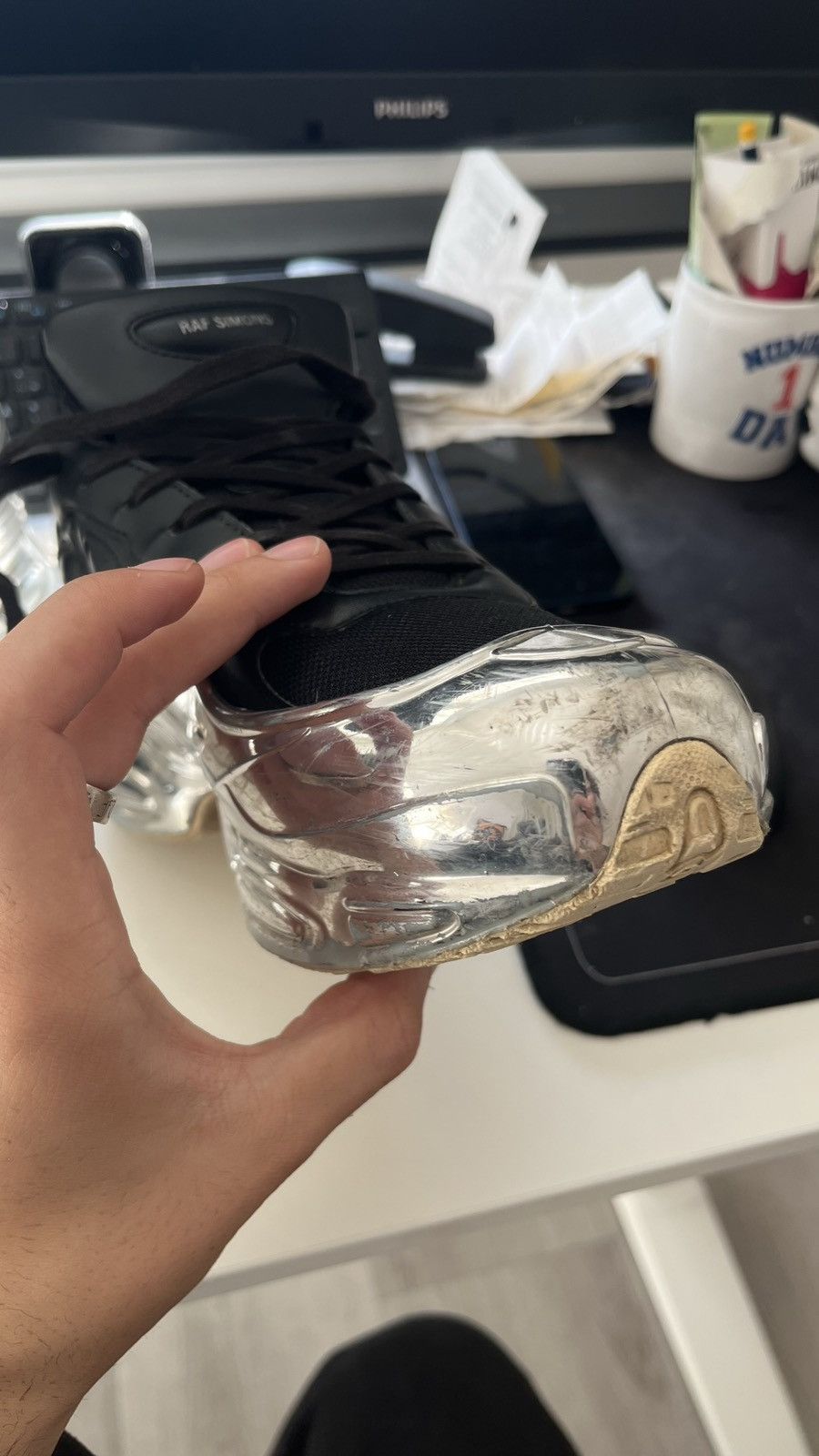 Adidas Raf ozweego Size US 10.5 / EU 43-44 - 3 Thumbnail