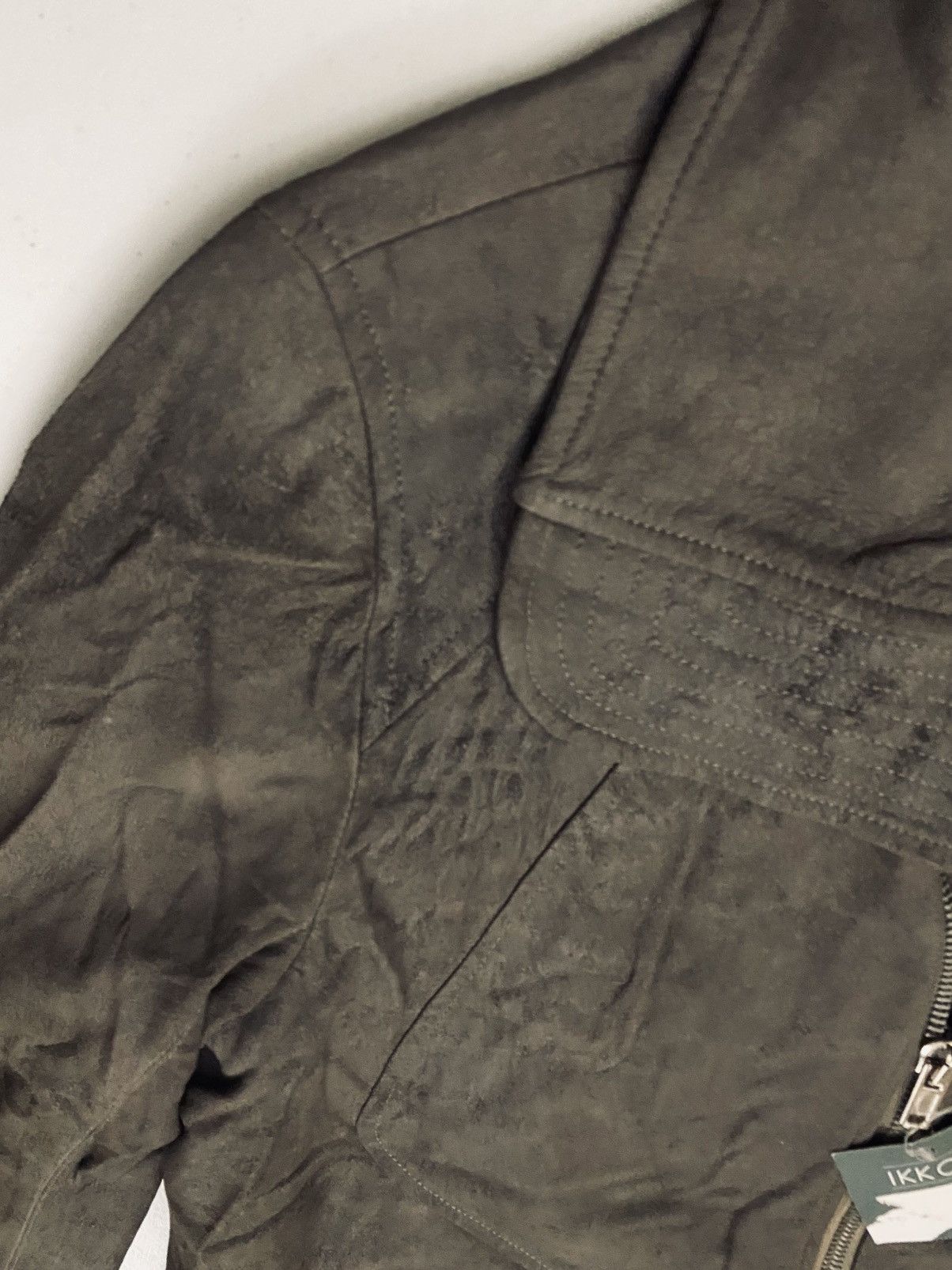 Rick Owens Rick Owens Blistered Lamb High Neck Intarsia DNA Dust Jacket Size US L / EU 52-54 / 3 - 13 Thumbnail
