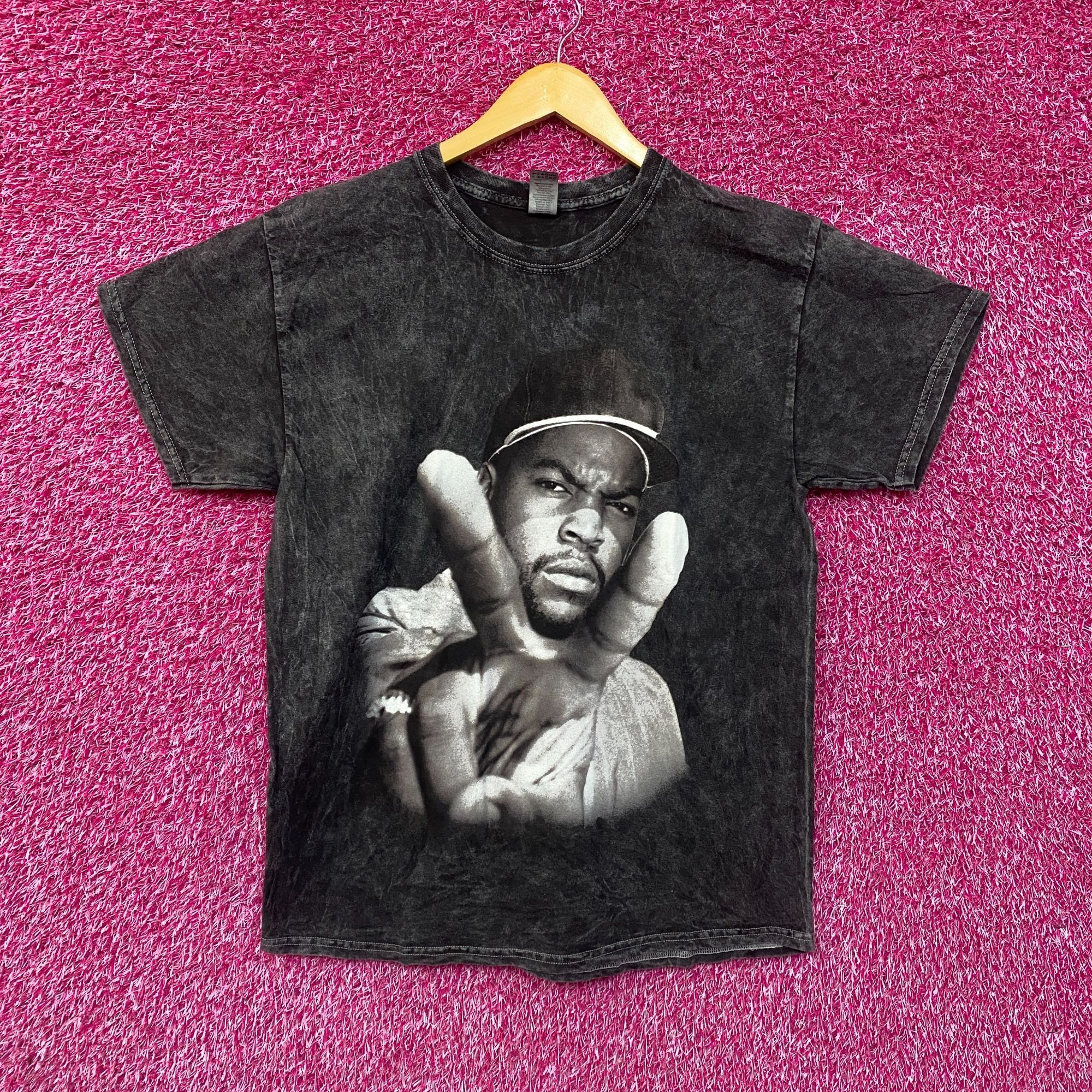 Rap Tees Ice Cube It Was A Good Day Acid Wash T-Shirt Large Size US L / EU 52-54 / 3 - 1 Thumbnail