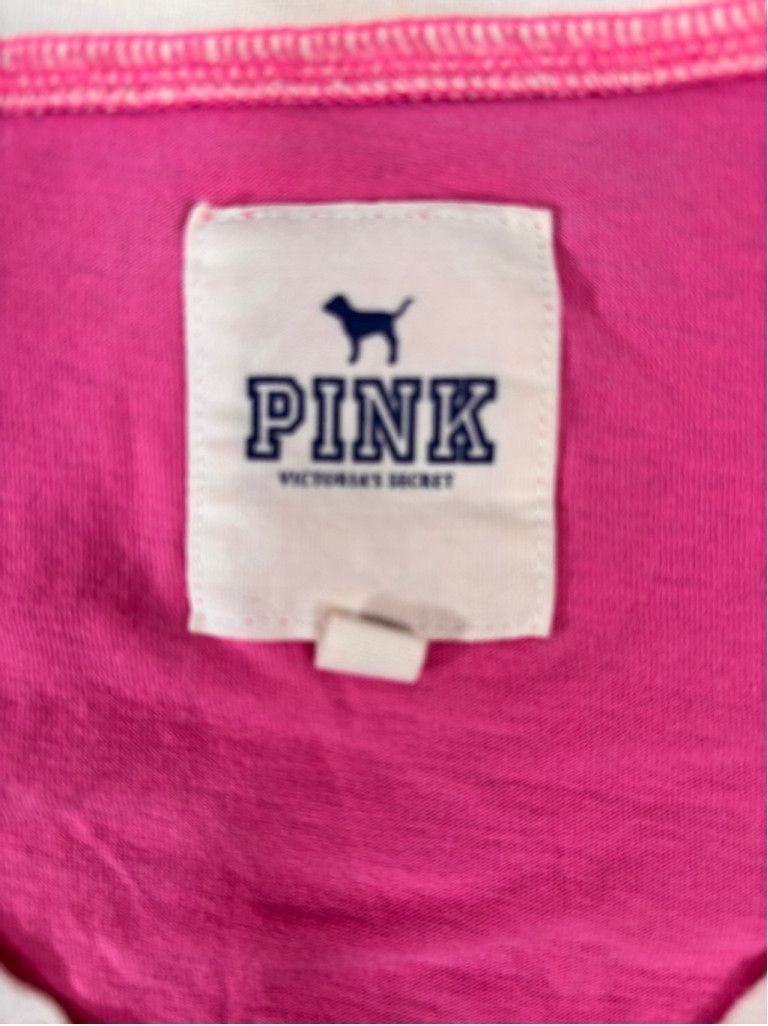 Pink Women's PINK V-neck T-Shirt, Size M, Pink Size L / US 10 / IT 46 - 8 Thumbnail