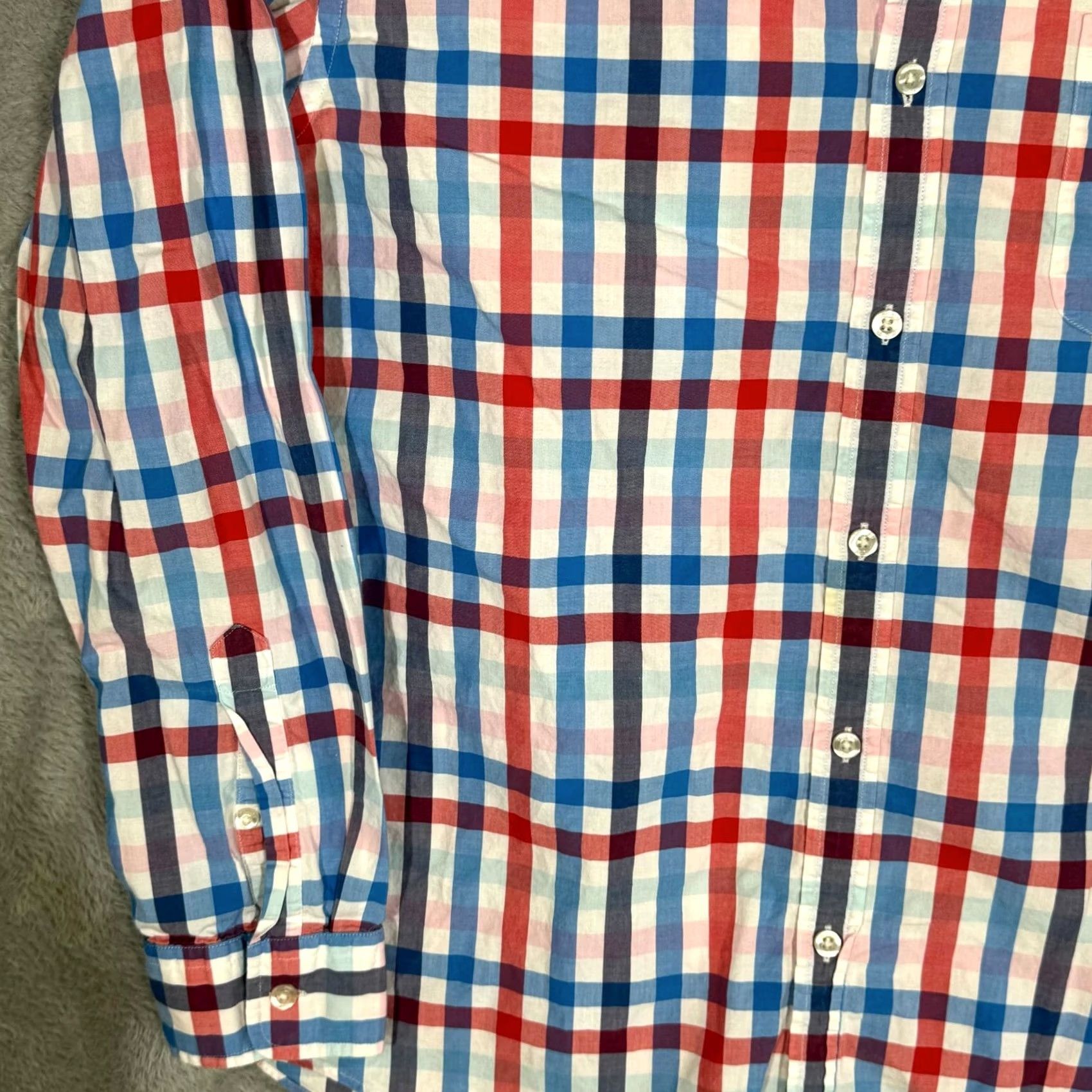 Vineyard Vines Vineyard Vines Button-Down Shirt Men’s Large Multicolor Plaid 100% Cotton Slim Fit Shirt Size US L / EU 52-54 / 3 - 3 Thumbnail