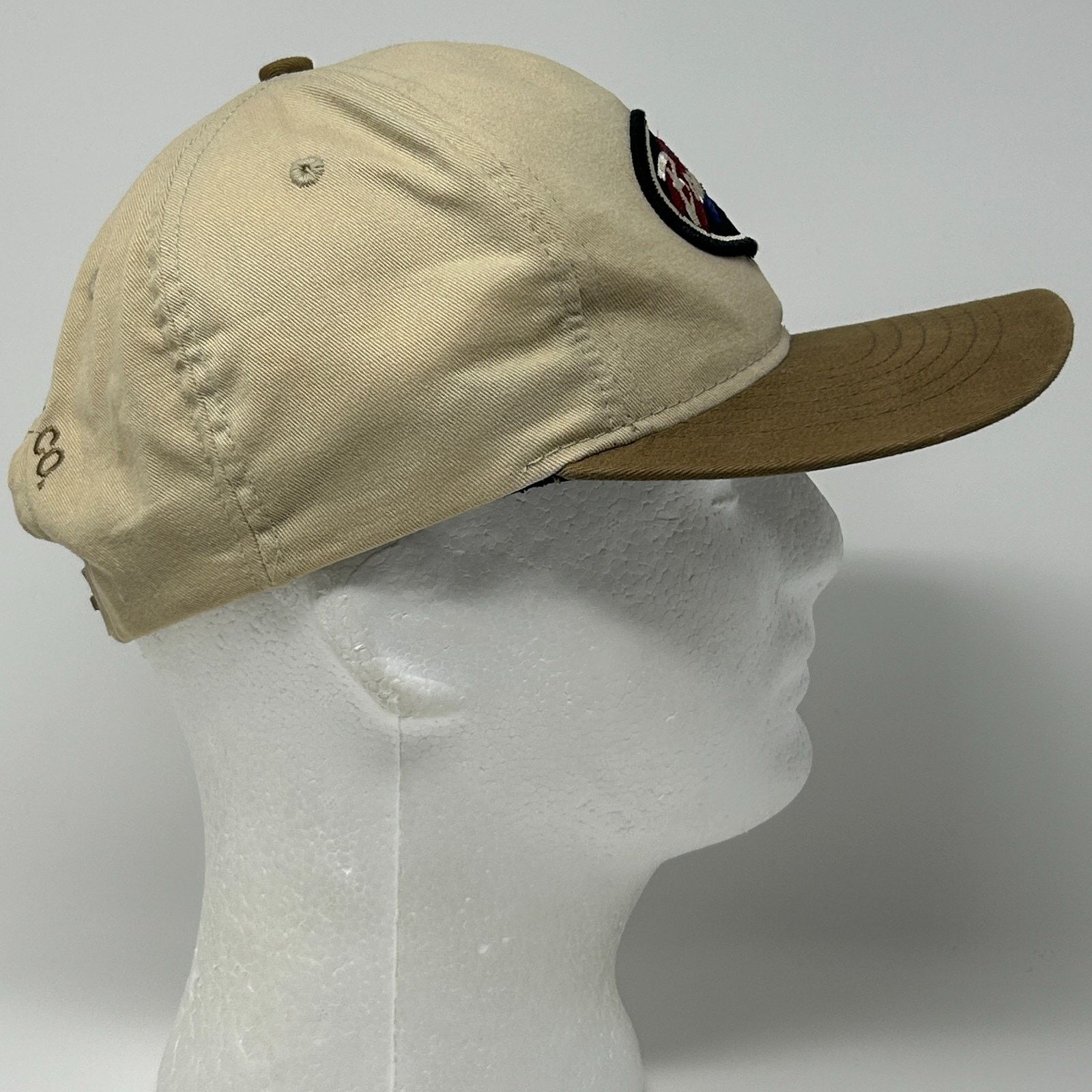 Swingster Vintage 90s Bandag Tires Hat Baseball Cap Interstate Beige Size ONE SIZE - 10 Thumbnail