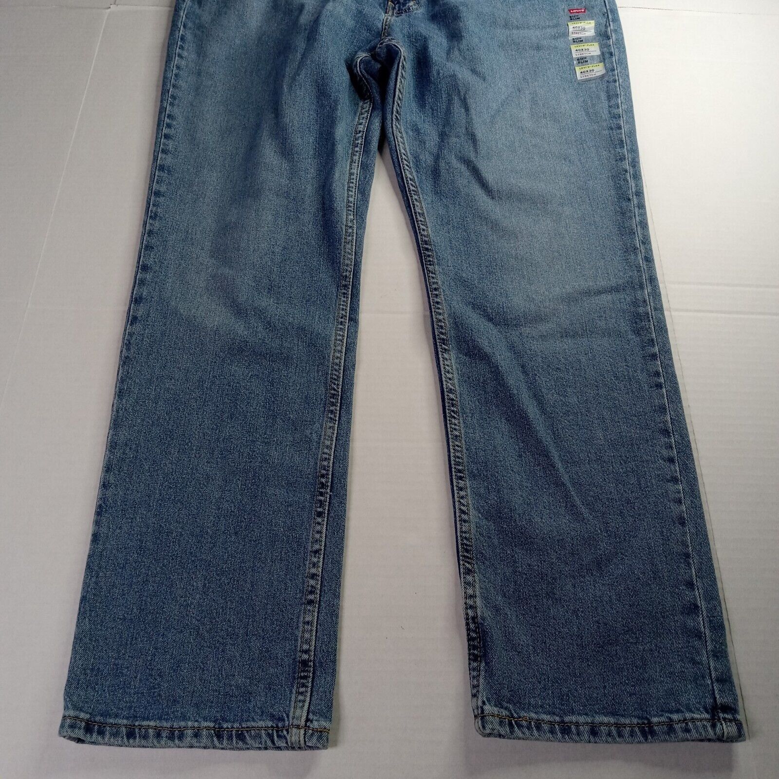 Levi's Levi's 511 Slim Fit Jeans Men's 40x30 Blue Stretch Slim Size US 40 / EU 56 - 3 Thumbnail