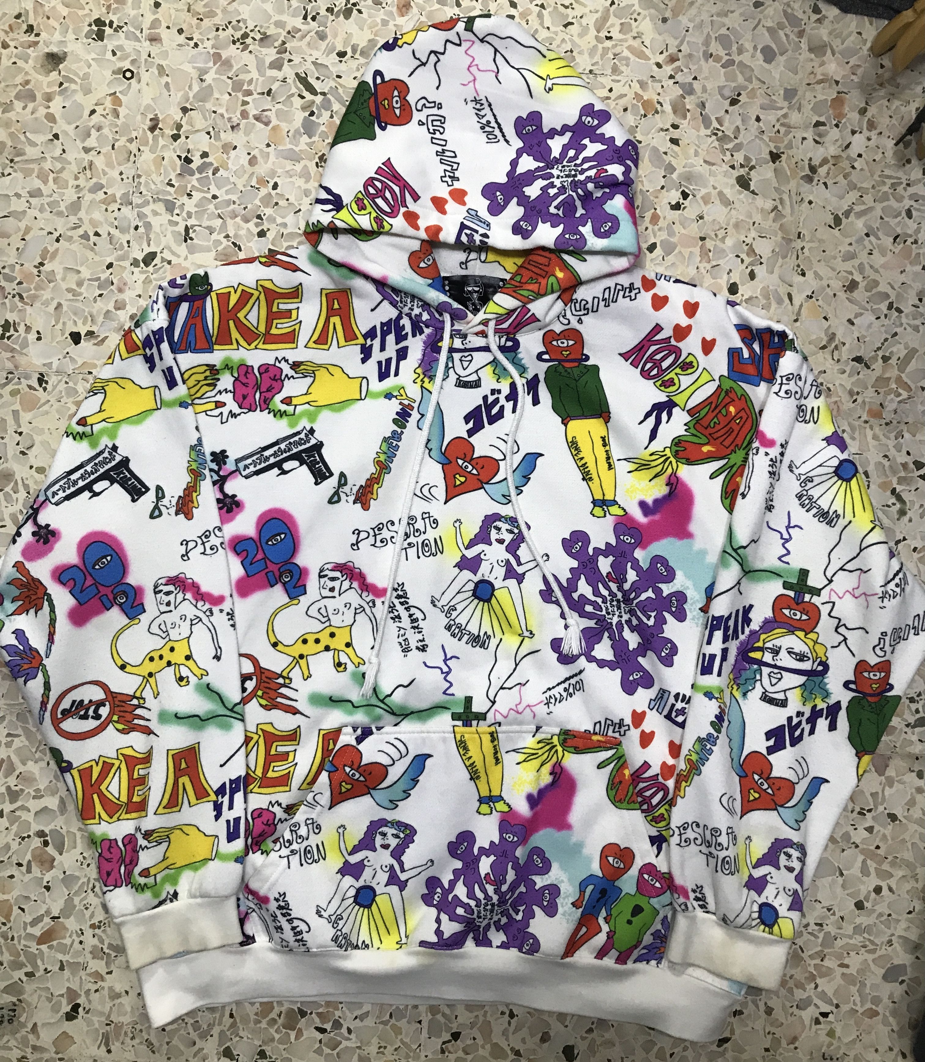 Japanese Brand [Perfect]RARE 2012 Kobinai Harajuku Hoodie Size US L / EU 52-54 / 3 - 1 Thumbnail