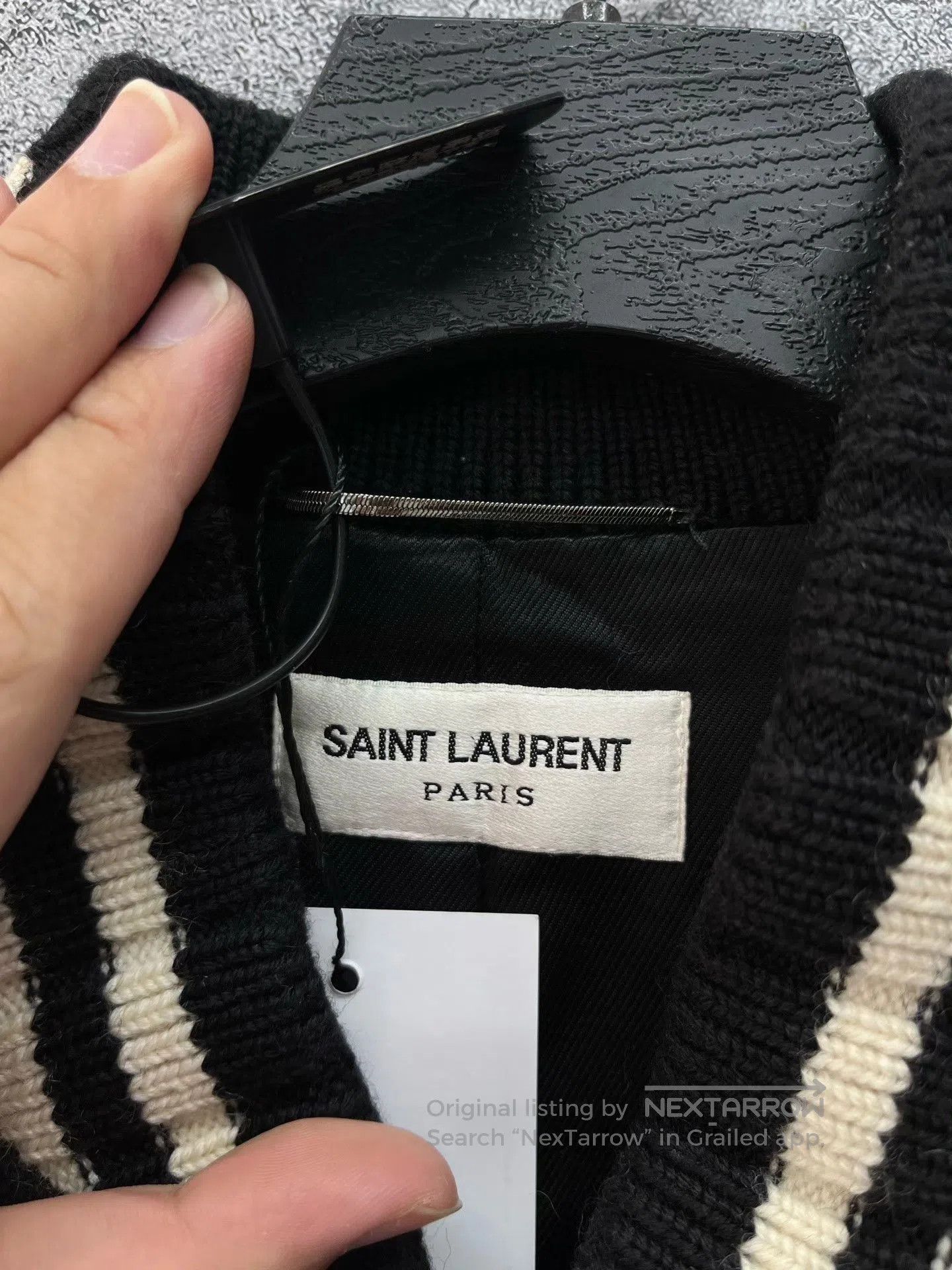 Saint Laurent Paris Saint Laurent Embroidered Back Baseball Jacket. Size US M / EU 48-50 / 2 - 5 Thumbnail