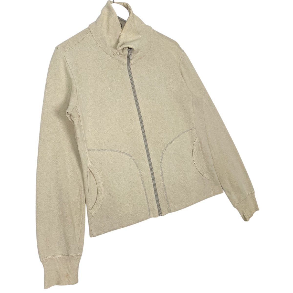 Vintage Vintage Zucca Issey Miyake Beige Full Zip Pullover Size S Size US S / EU 44-46 / 1 - 3 Thumbnail