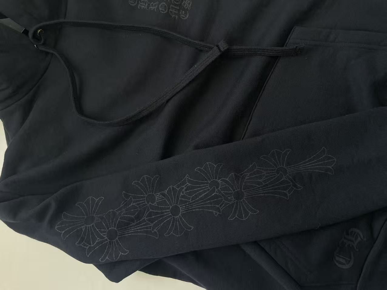 Chrome Hearts Chrome Hearts Miami Exclusive Vertical Logo Pullover Hoodie Size US M / EU 48-50 / 2 - 9 Thumbnail