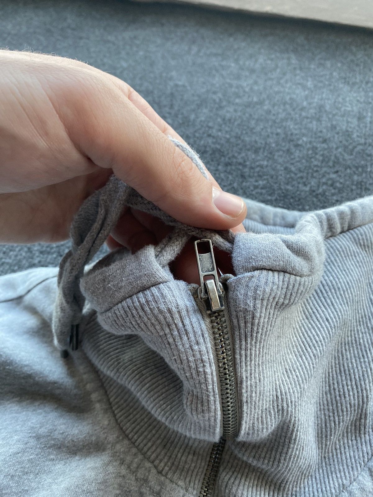 Diesel 🔥Opium Punk diesel gray zip up sweatshirt big logo mens y2k Size US XL / EU 56 / 4 - 12 Thumbnail