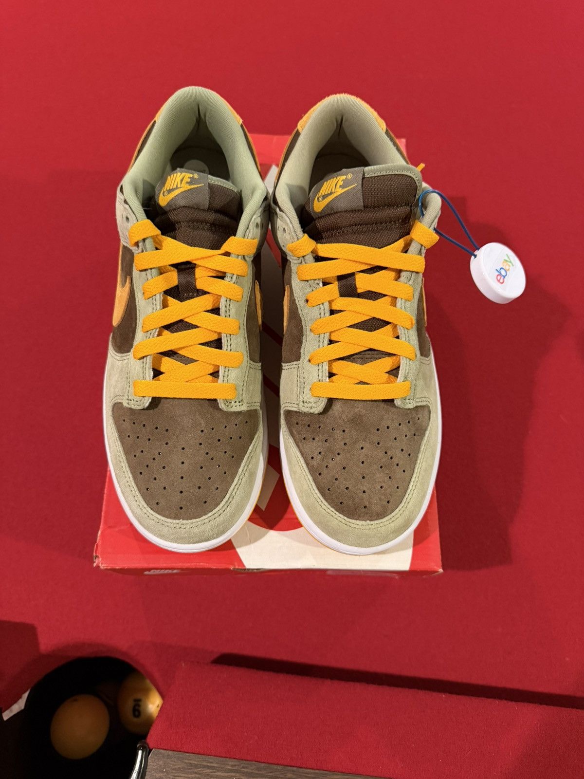 Nike Nike Dunk Low SE Dusty Olive Size 8.5 Replacement Box Size US 8.5 / EU 41-42 - 5 Thumbnail