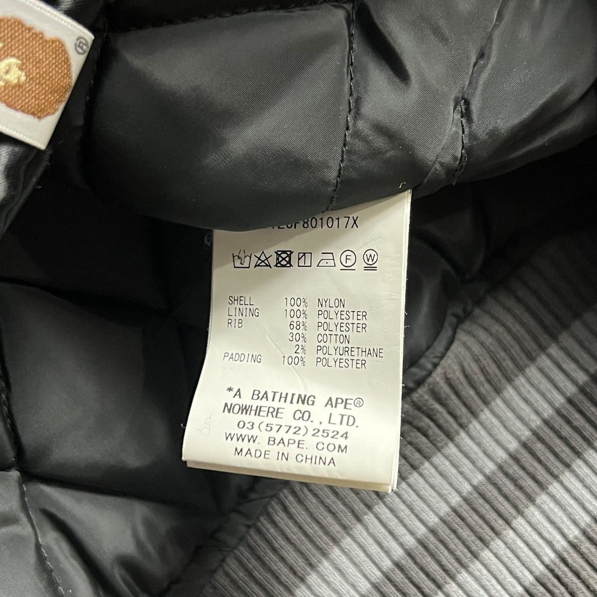 Bape Bape Black Satin Virsity Bombes Jacket Size US M / EU 48-50 / 2 - 7 Thumbnail