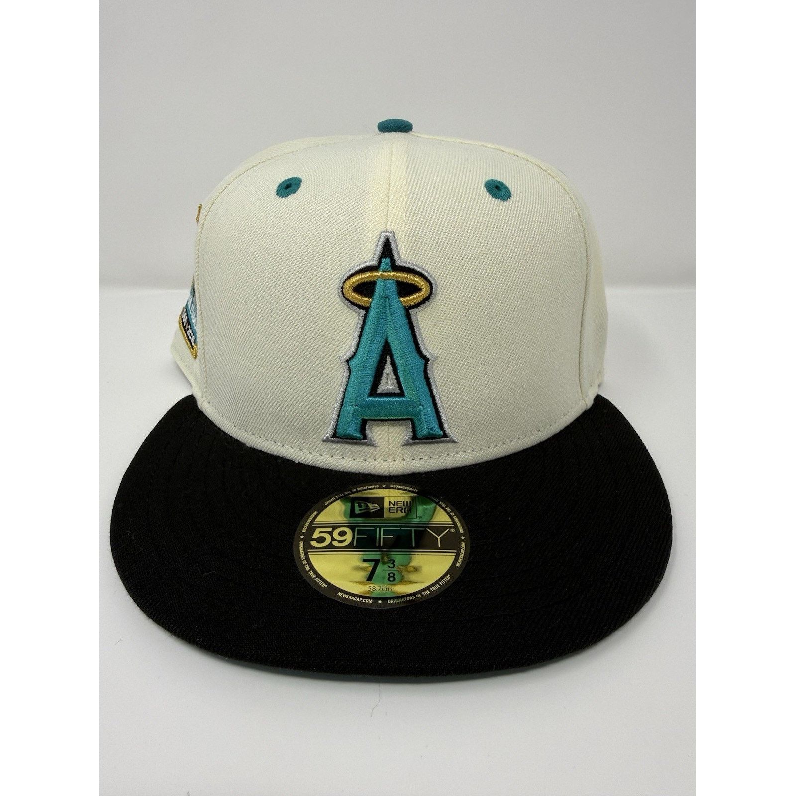 New Era New Era 59FIFTY Los Angeles Angels Fitted Hat Size 7 3/8 Size ONE SIZE - 1 Thumbnail