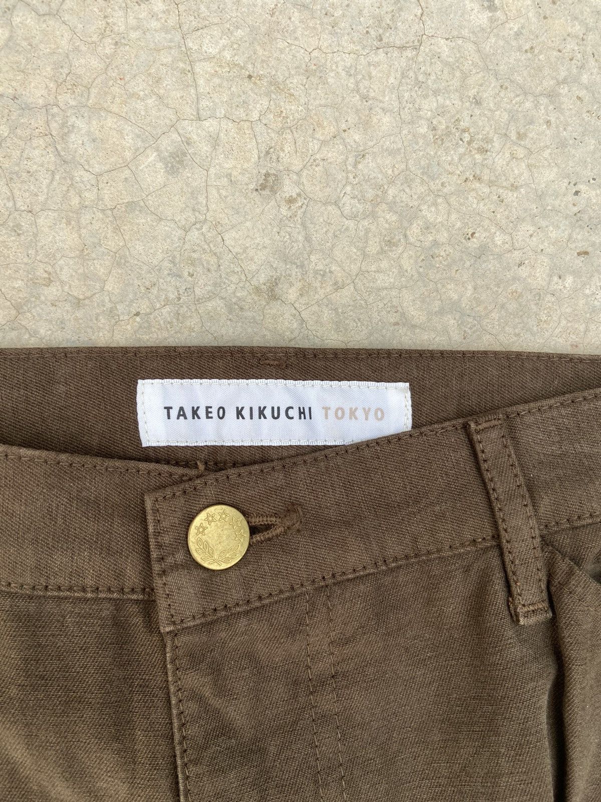 Japanese Brand Takeo kikuchi cargo pants sun faded Size US 34 / EU 50 - 7 Thumbnail